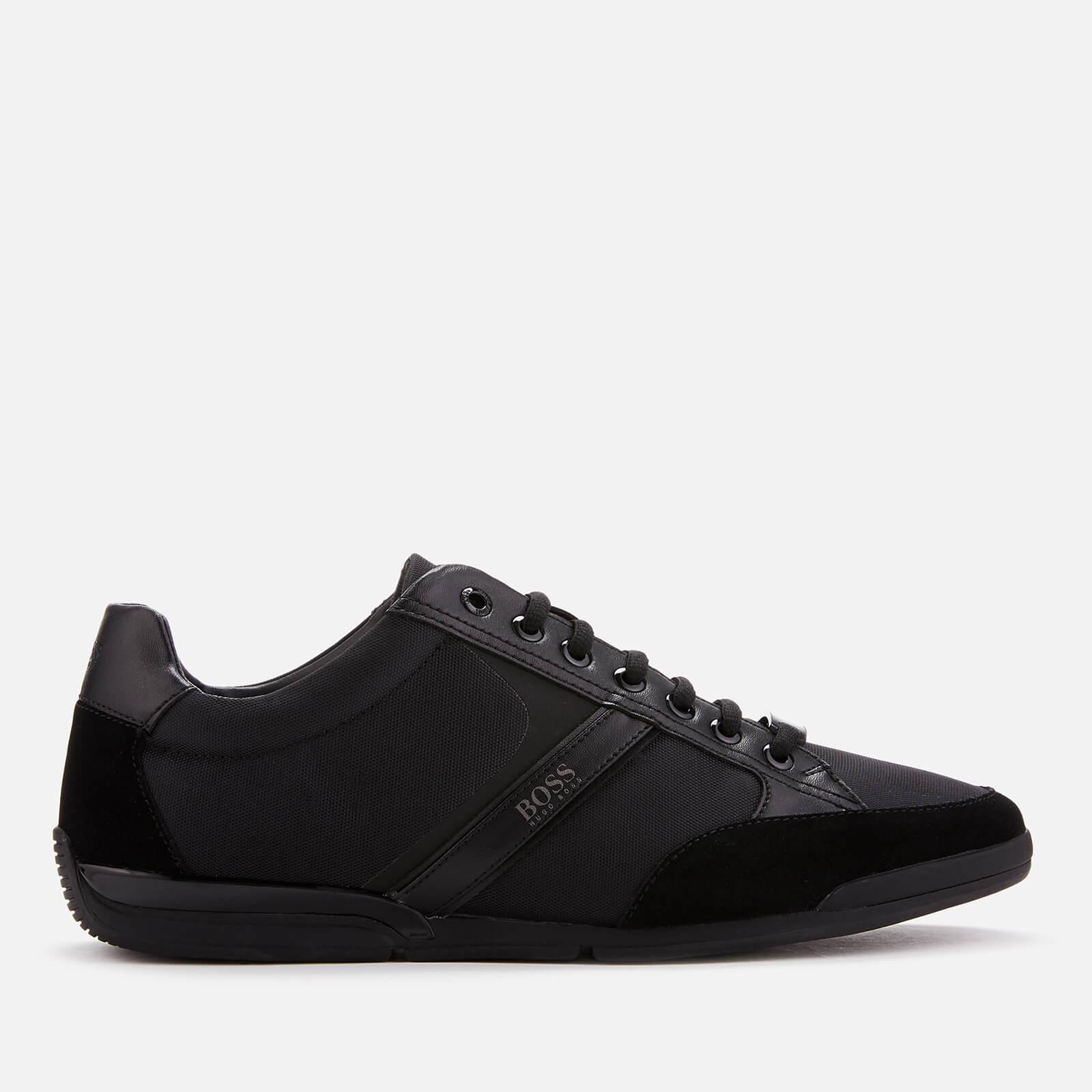 Lyst - BOSS Saturn Low Profile Trainers in Black for Men