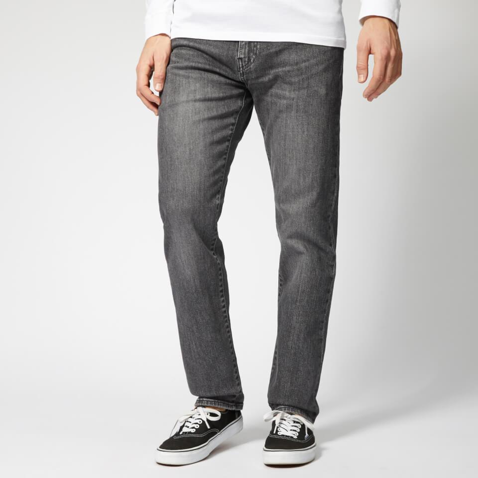 Levi's Denim 502 Regular Taper Fit Jeans in Grey (Gray) for Men - Save ...