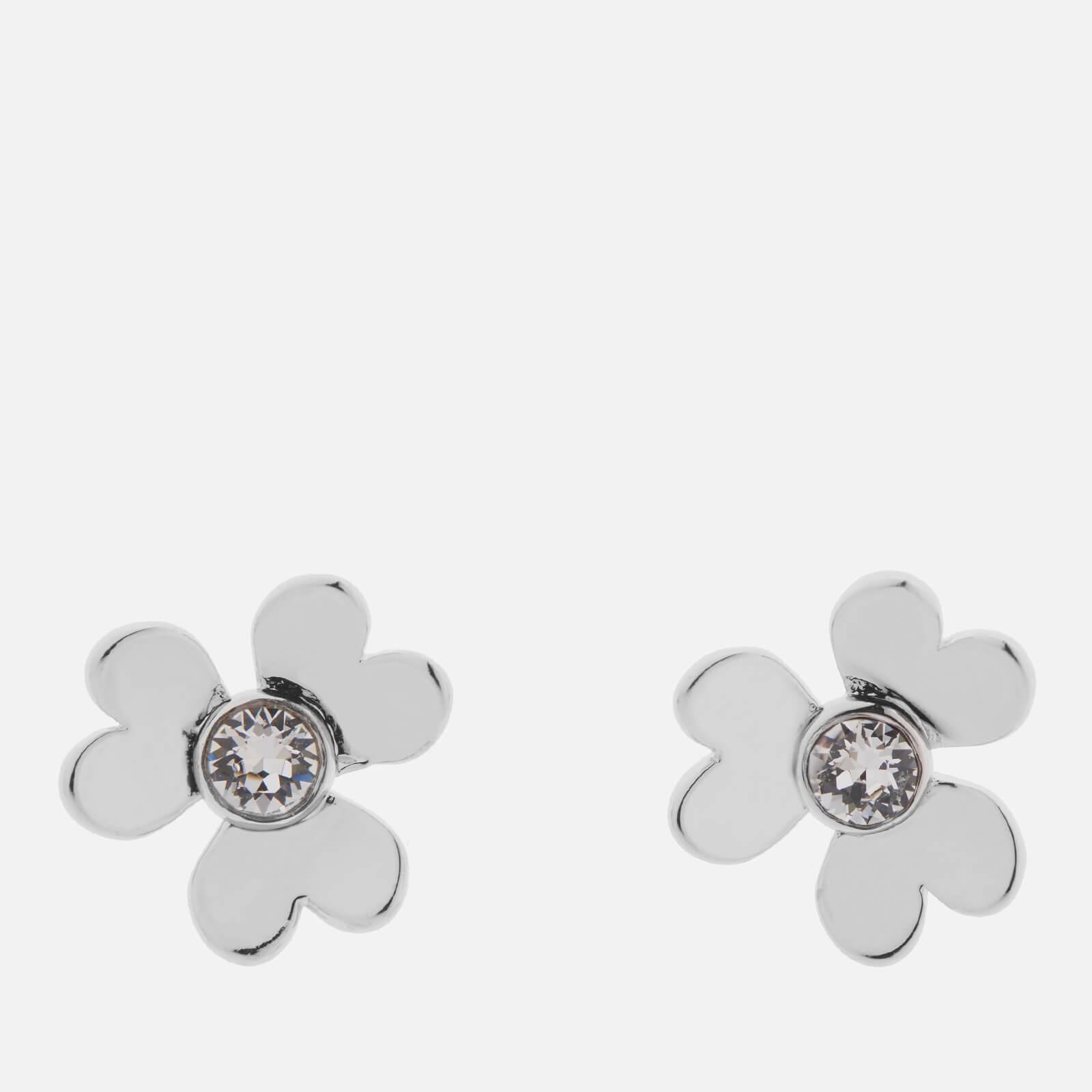 Ted Baker Hansila Heart Blossom Stud Earrings in Metallic Lyst