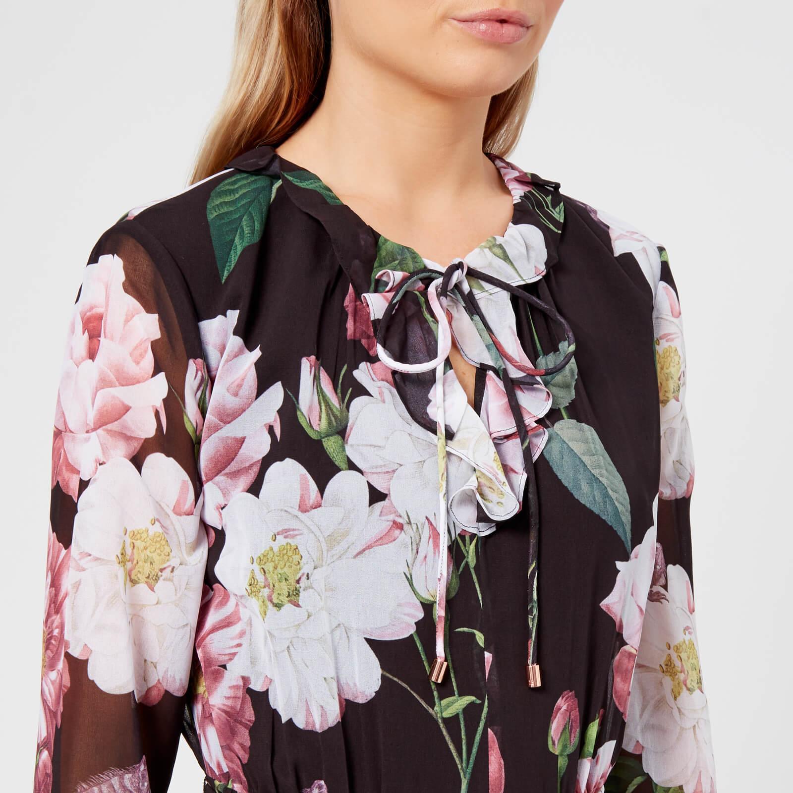 ted baker simarra florence midi dress