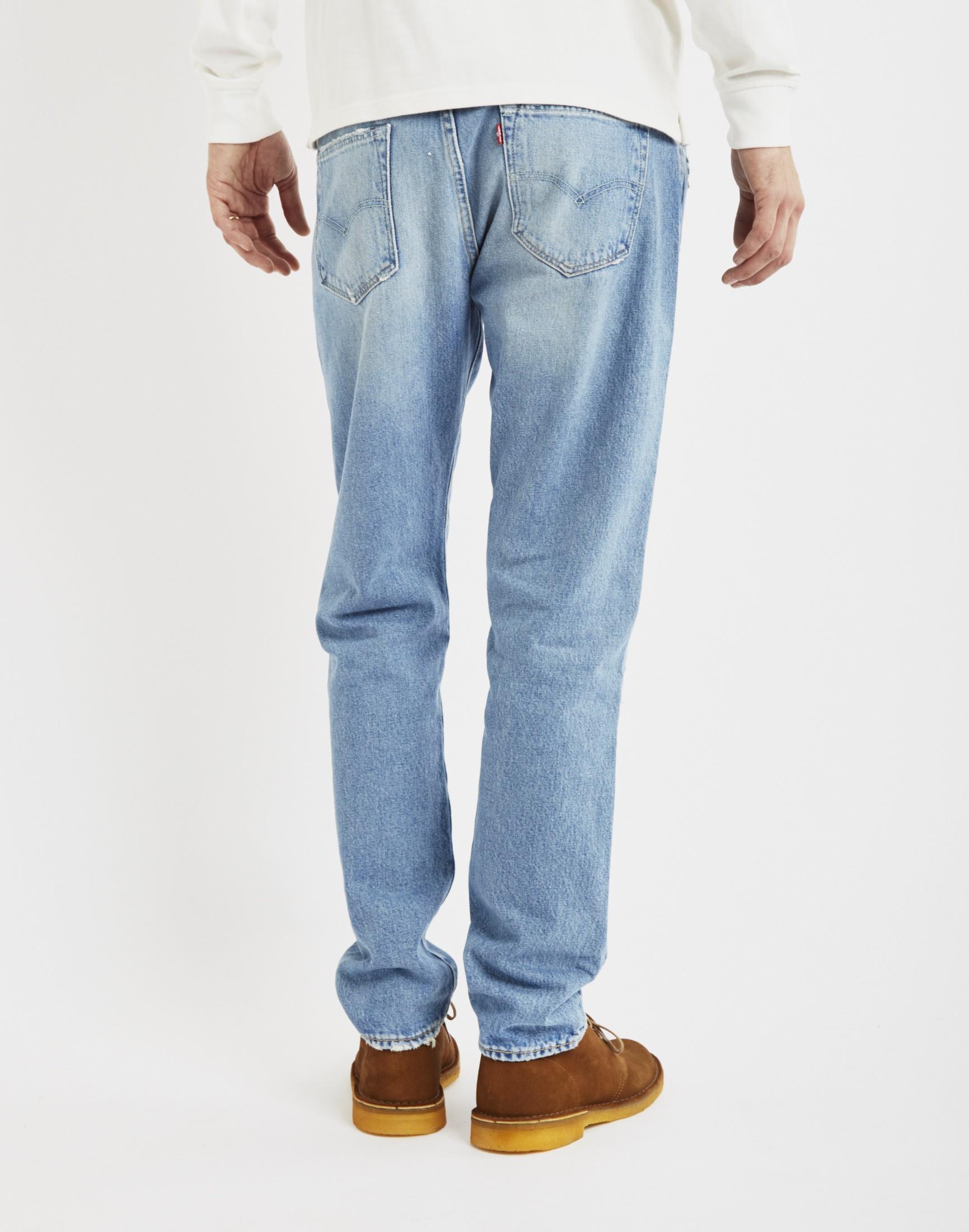 Lyst - Levi'S 501 Customized And Tapered Old Spitalfields Jean in Brown ...