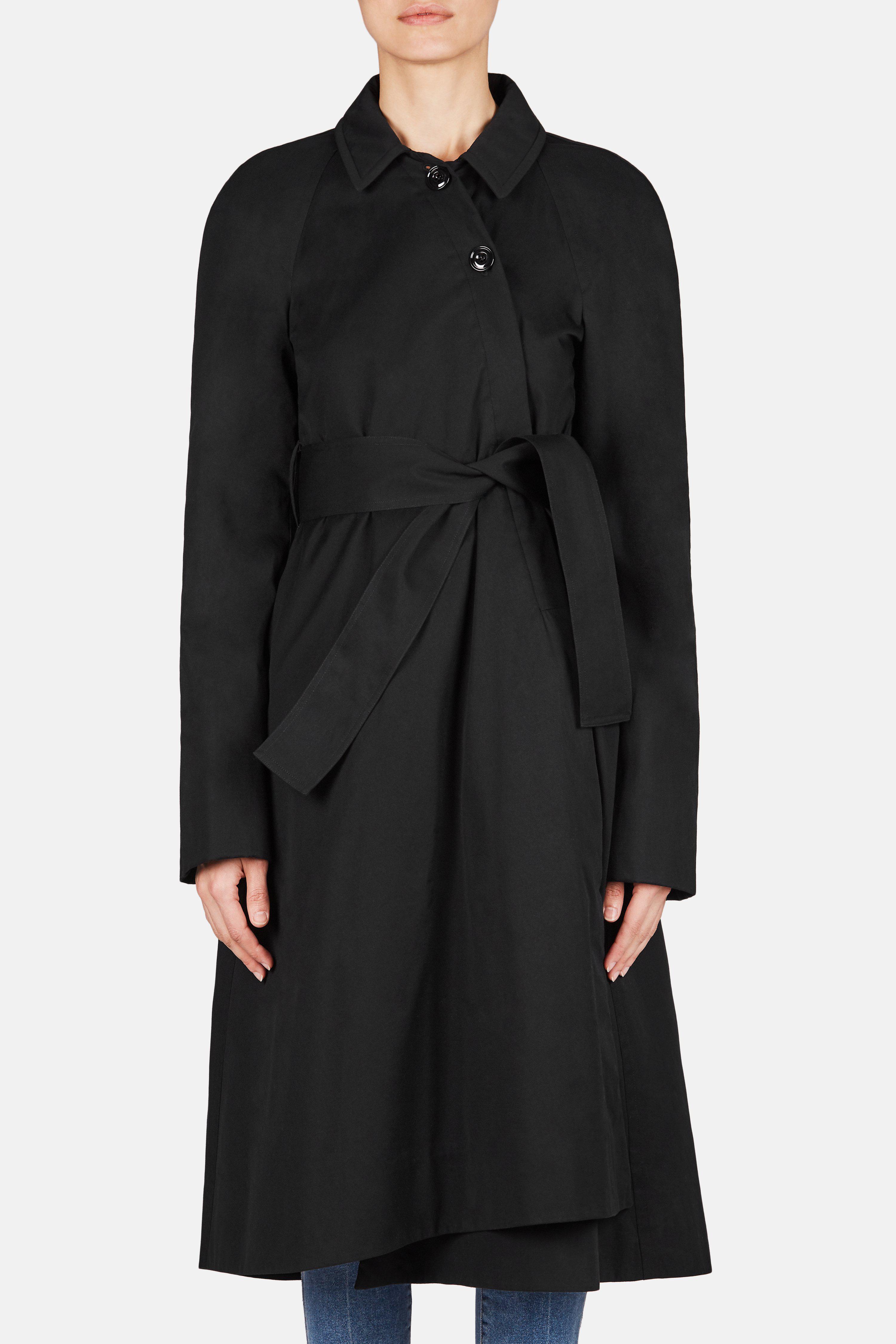 Lyst - Lemaire Wadded Coat in Black