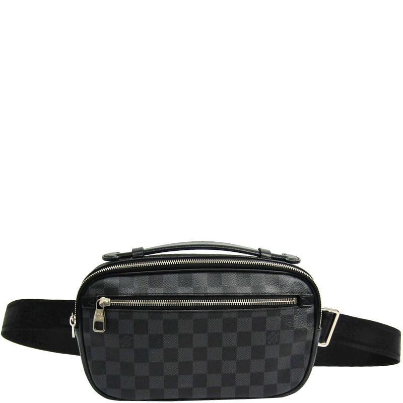 Louis Vuitton Damier Graphite Canvas Ambler Waist Bag for Men - Lyst
