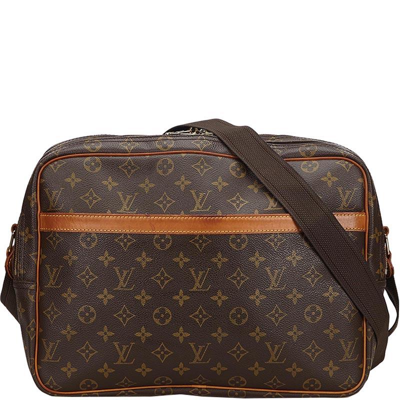 Louis Vuitton Monogram Canvas Reporter Gm Bag in Brown - Save 42% - Lyst