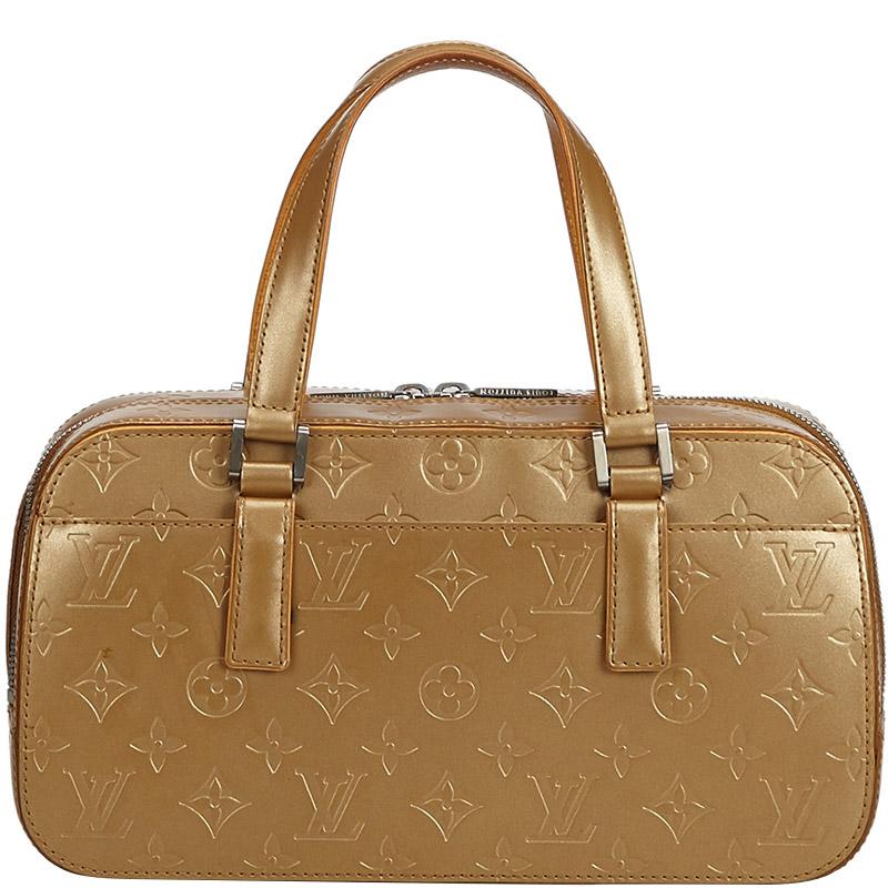 Louis Vuitton Monogram Vernis Leather Glace Shelton Everyday Bag in Metallic - Save 39% - Lyst