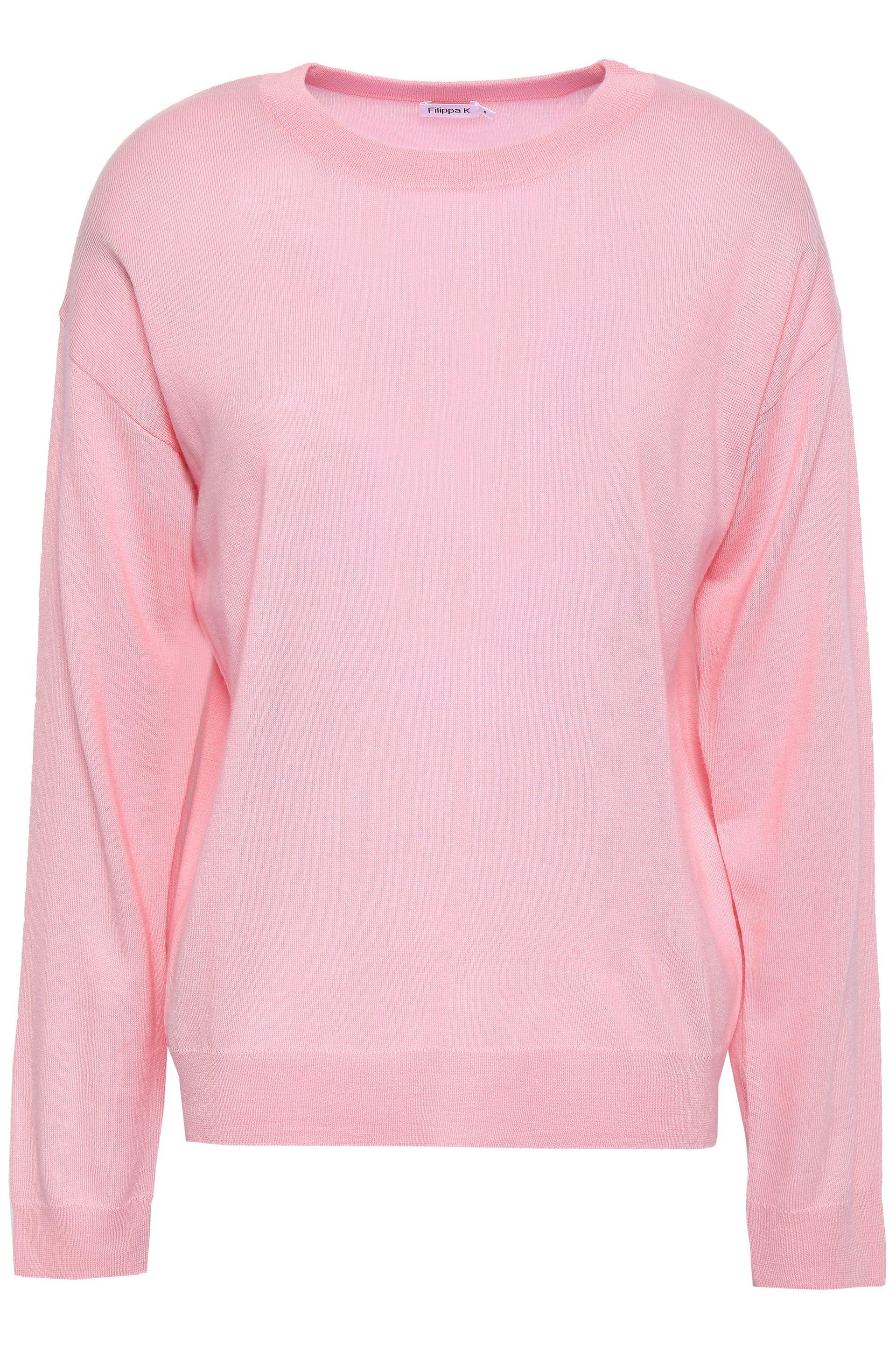 Filippa K Wool Sweater Baby Pink - Lyst