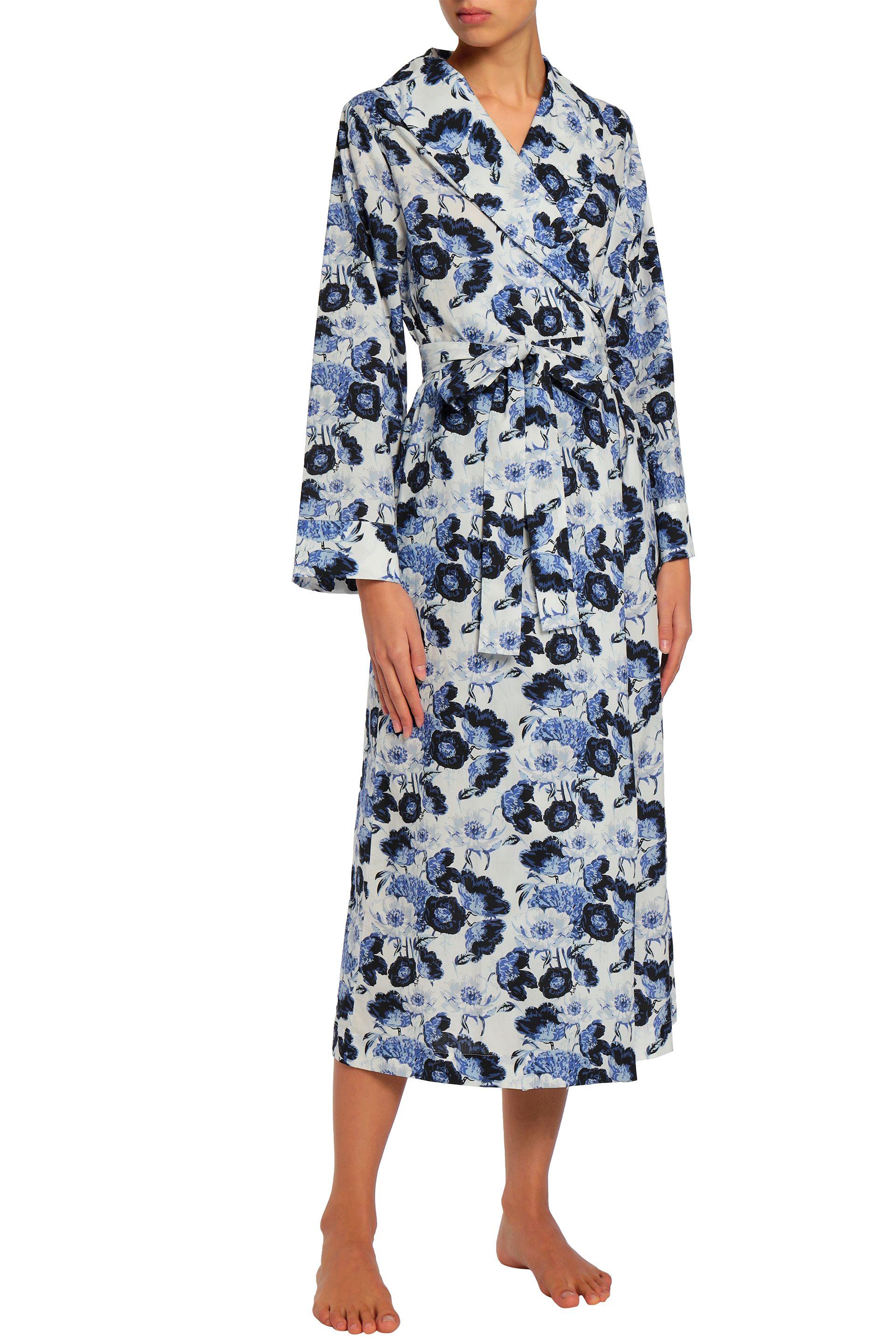 floral print robe