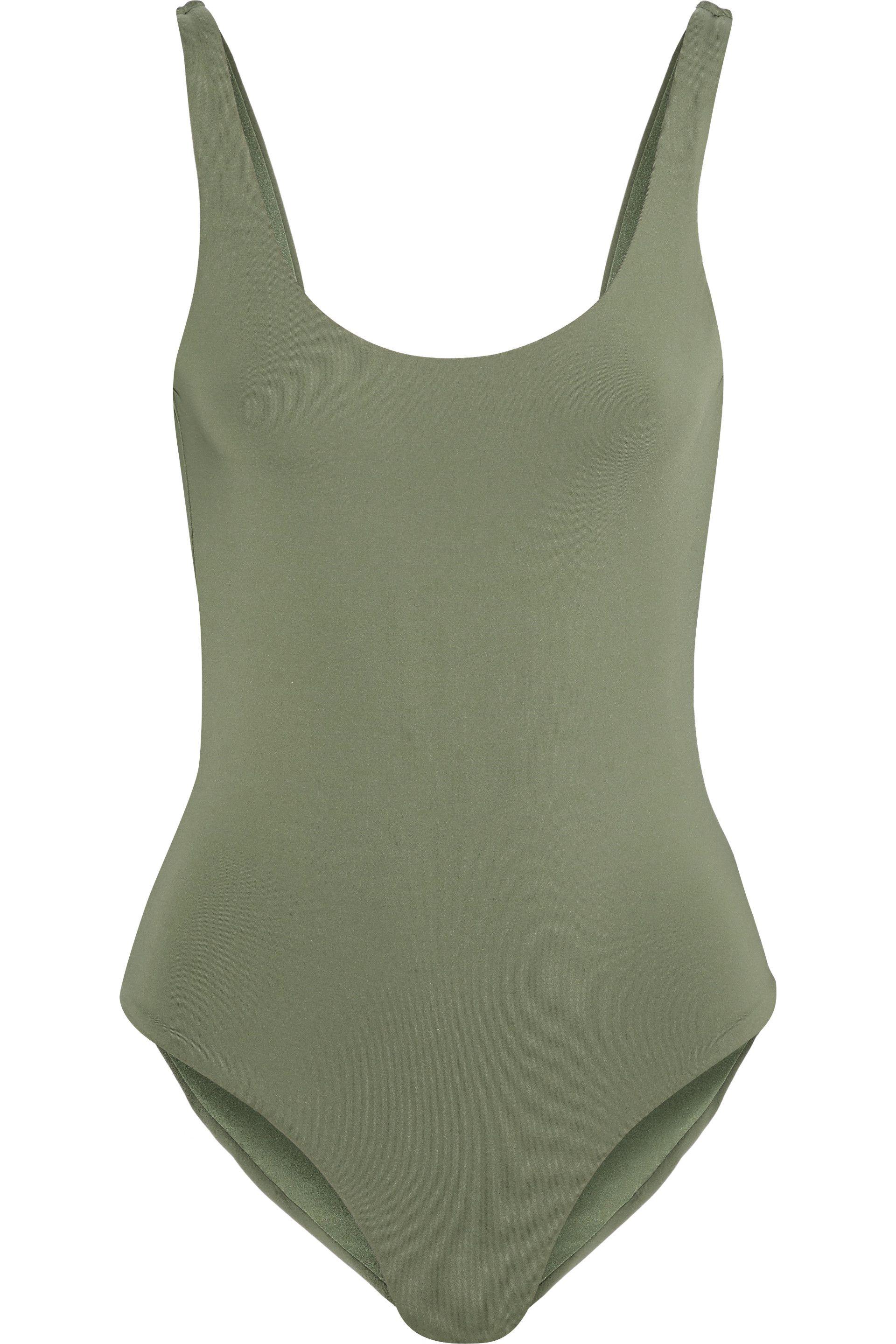 Onia Synthetic Kelly Swimsuit Army Green - Lyst
