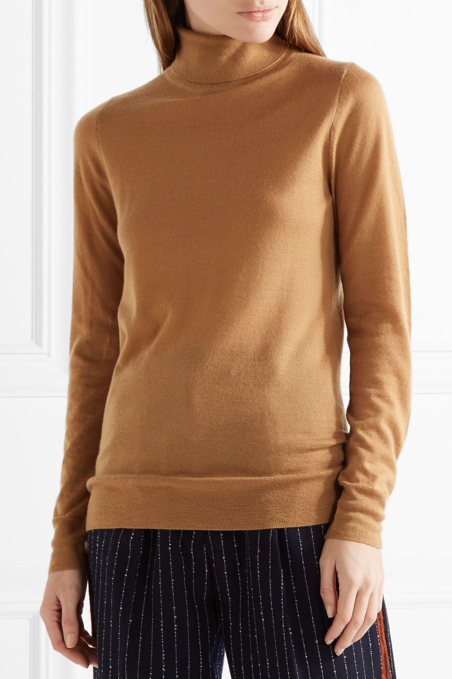 Lyst - J.Crew Cashmere Turtleneck Sweater in Blue