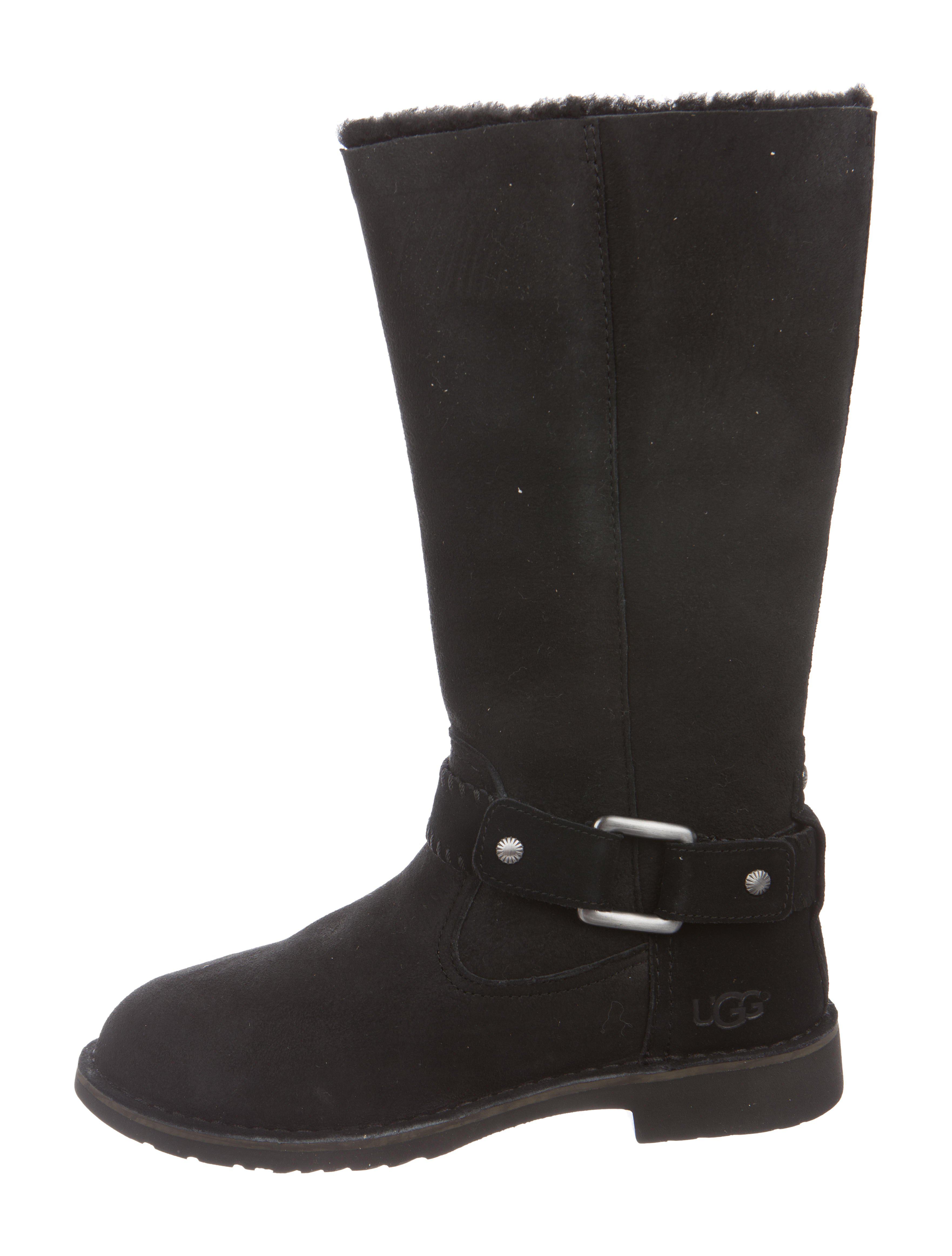 ugg braiden fur lined boots