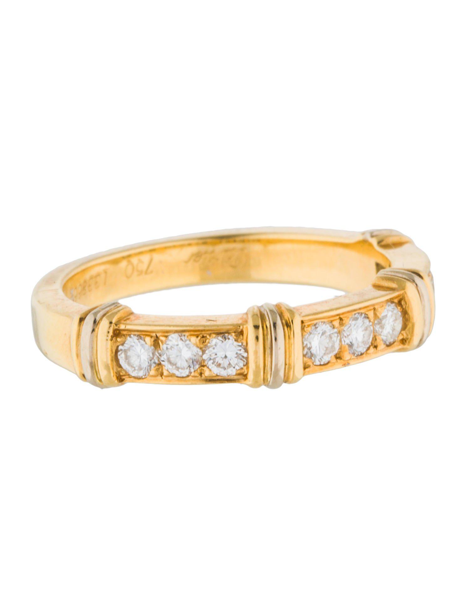 Lyst Cartier Contessa Wedding Band Yellow In Metallic Cartier Women S Metallic Contessa Wedding Band Yellow