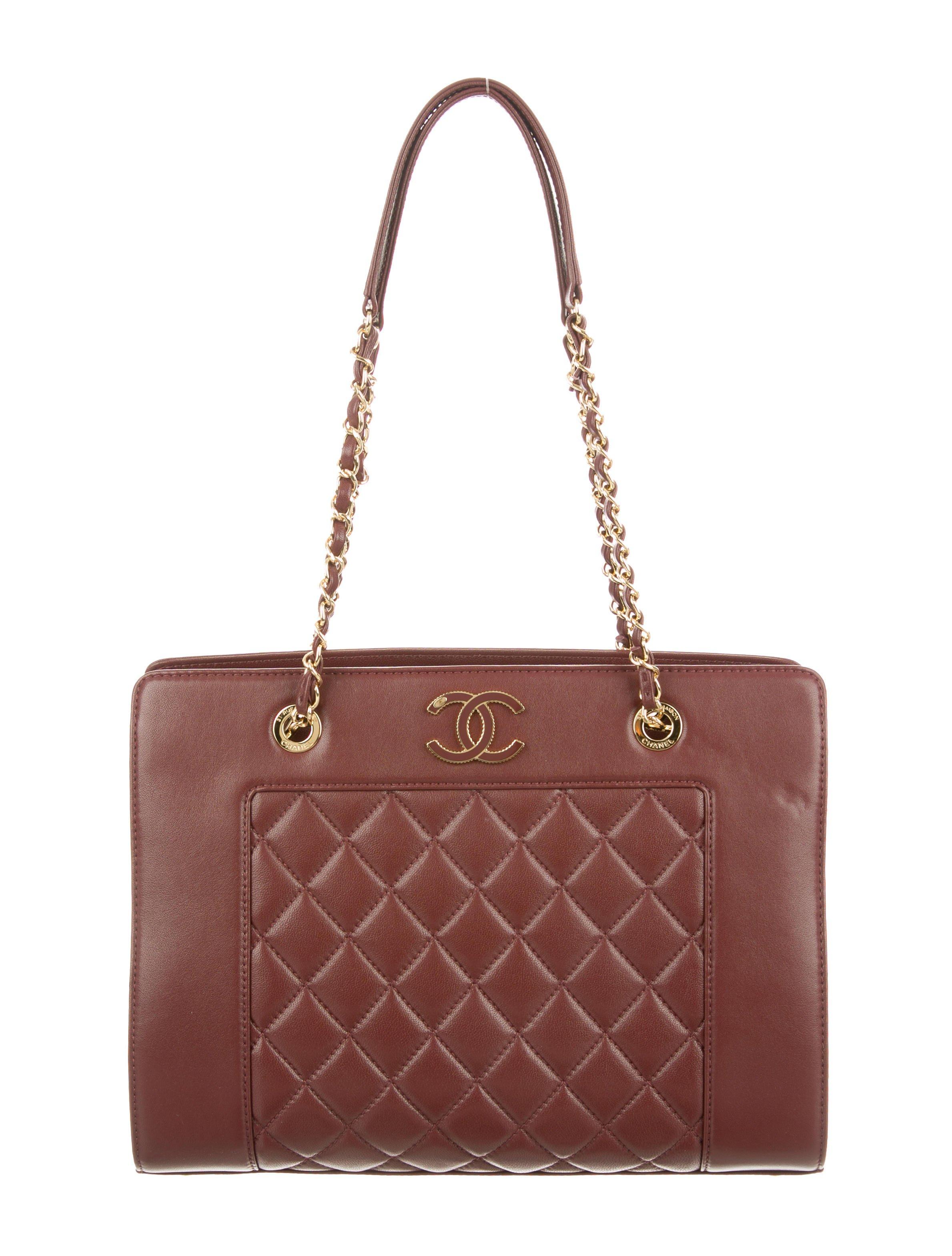 Chanel Mademoiselle Vintage Tote Gold in Metallic | Lyst