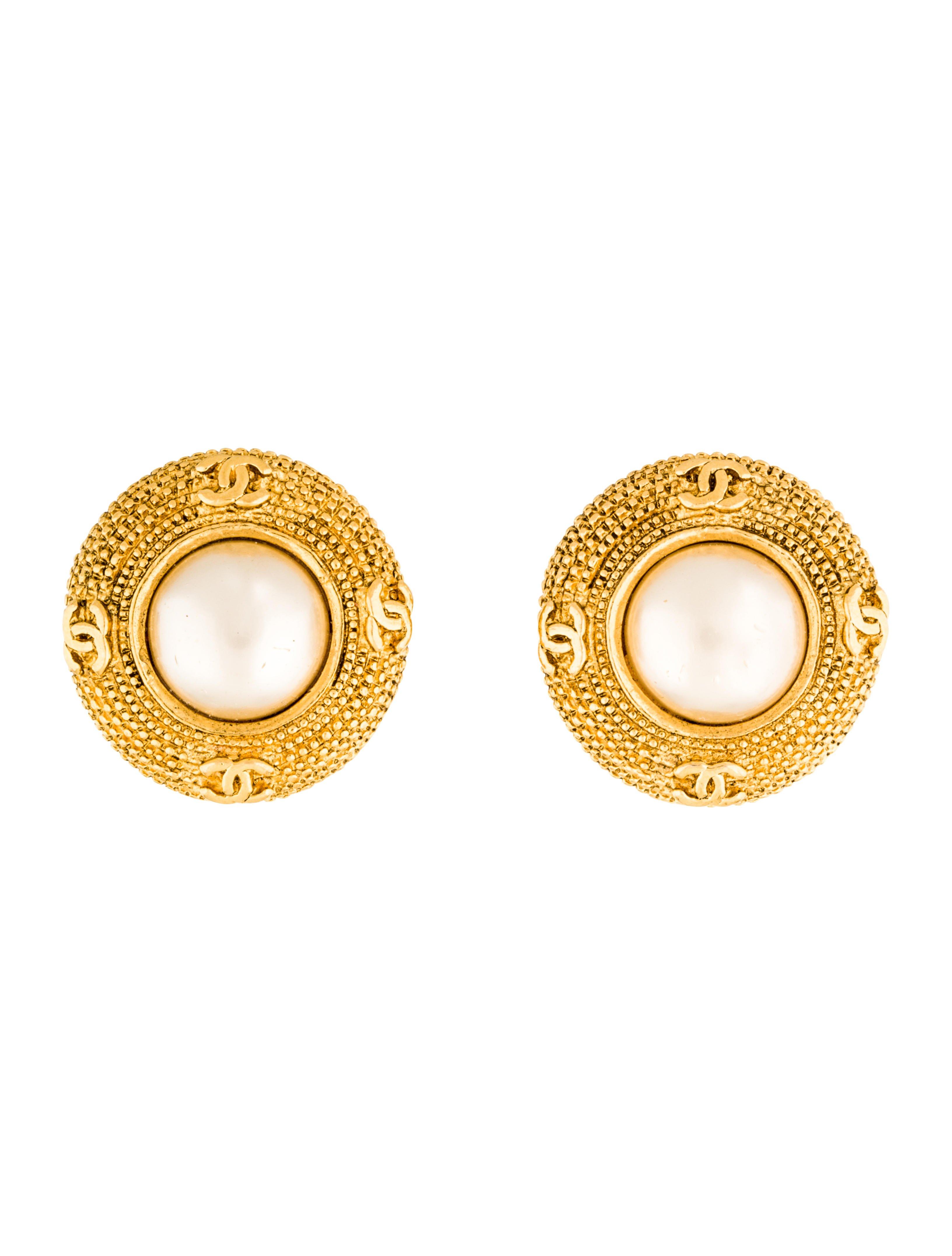 Chanel Earrings Macys Online, SAVE 49% 