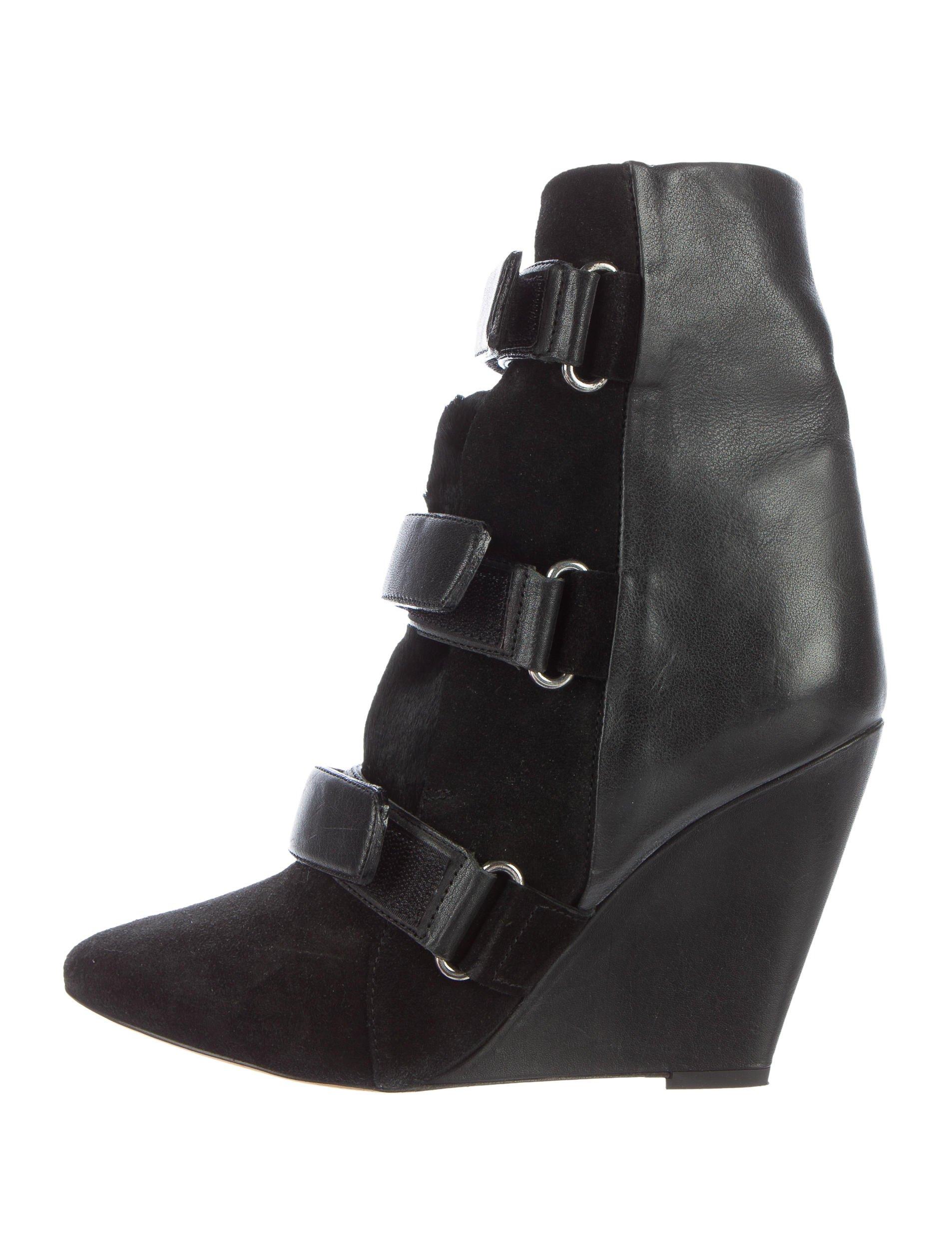 Lyst - Isabel Marant Ankle Boots in Black