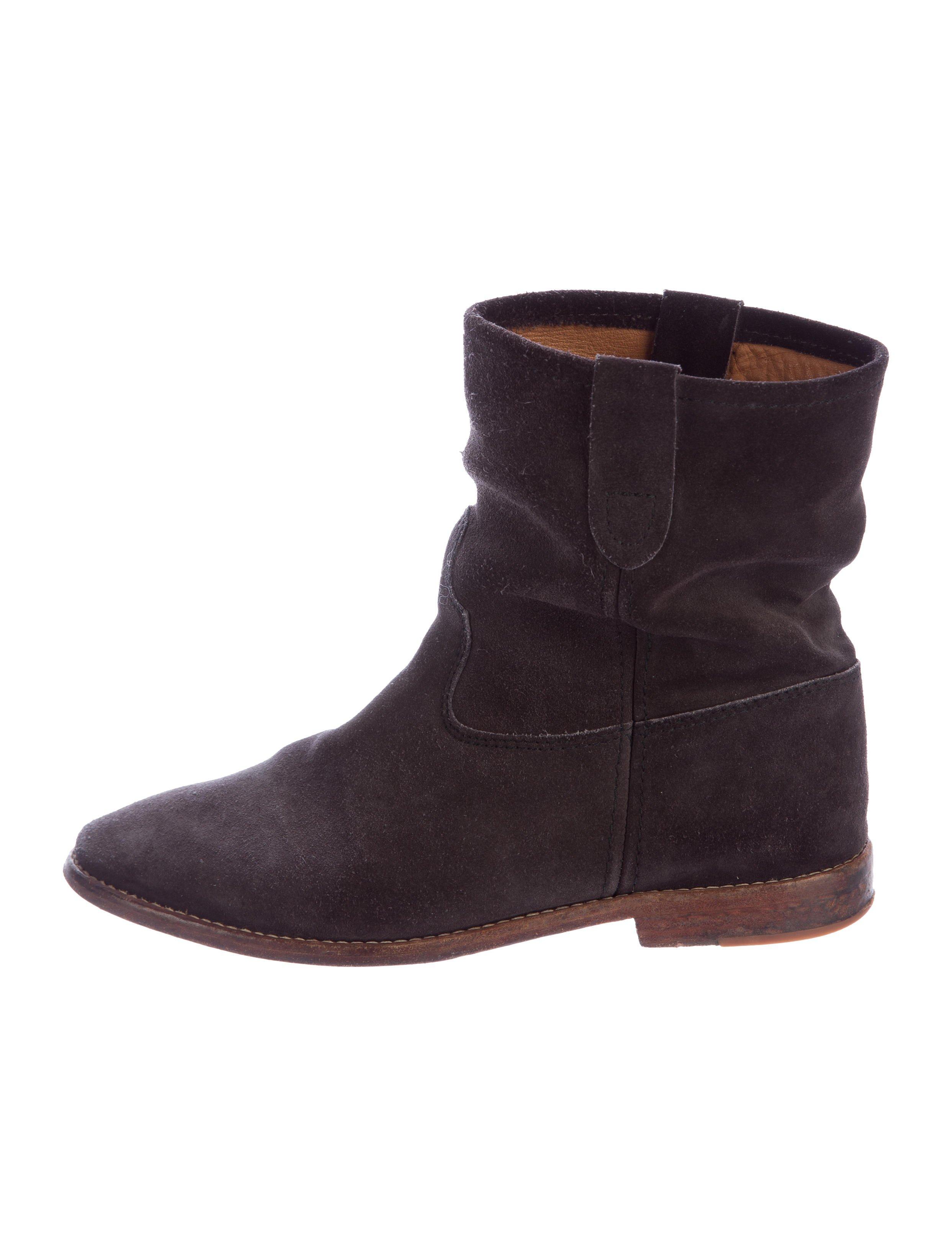 isabel marant boots grey