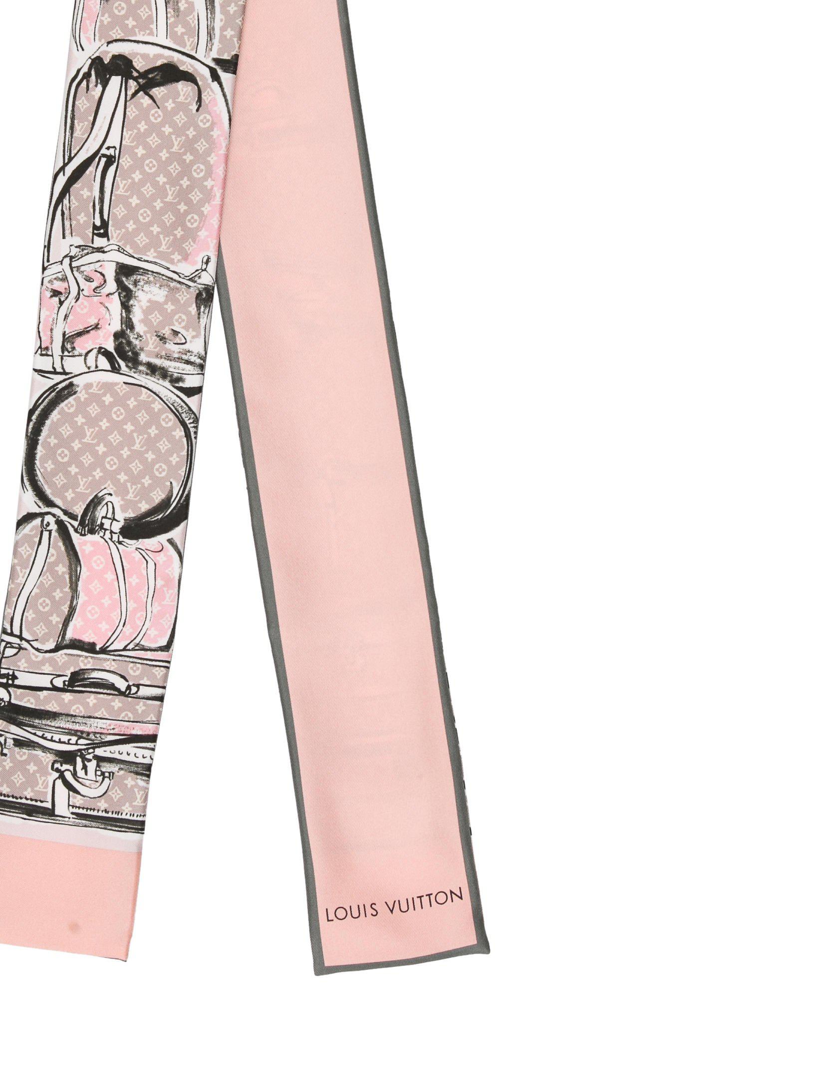 Lyst - Louis Vuitton 2018 Monogram Trunks Bandeau in Pink