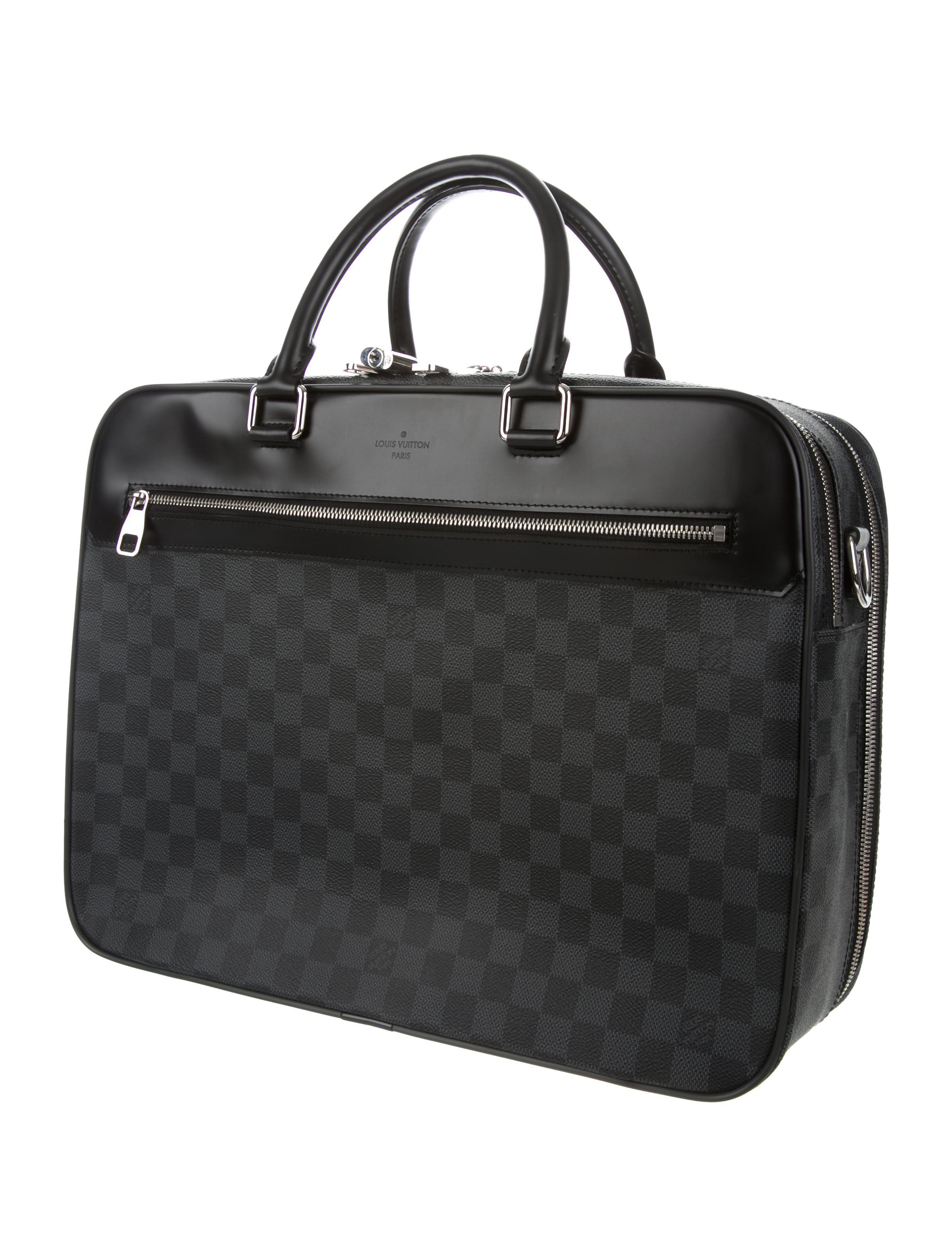 Lyst Louis Vuitton Damier Graphite Overnight Bag Black In Metallic Gallery