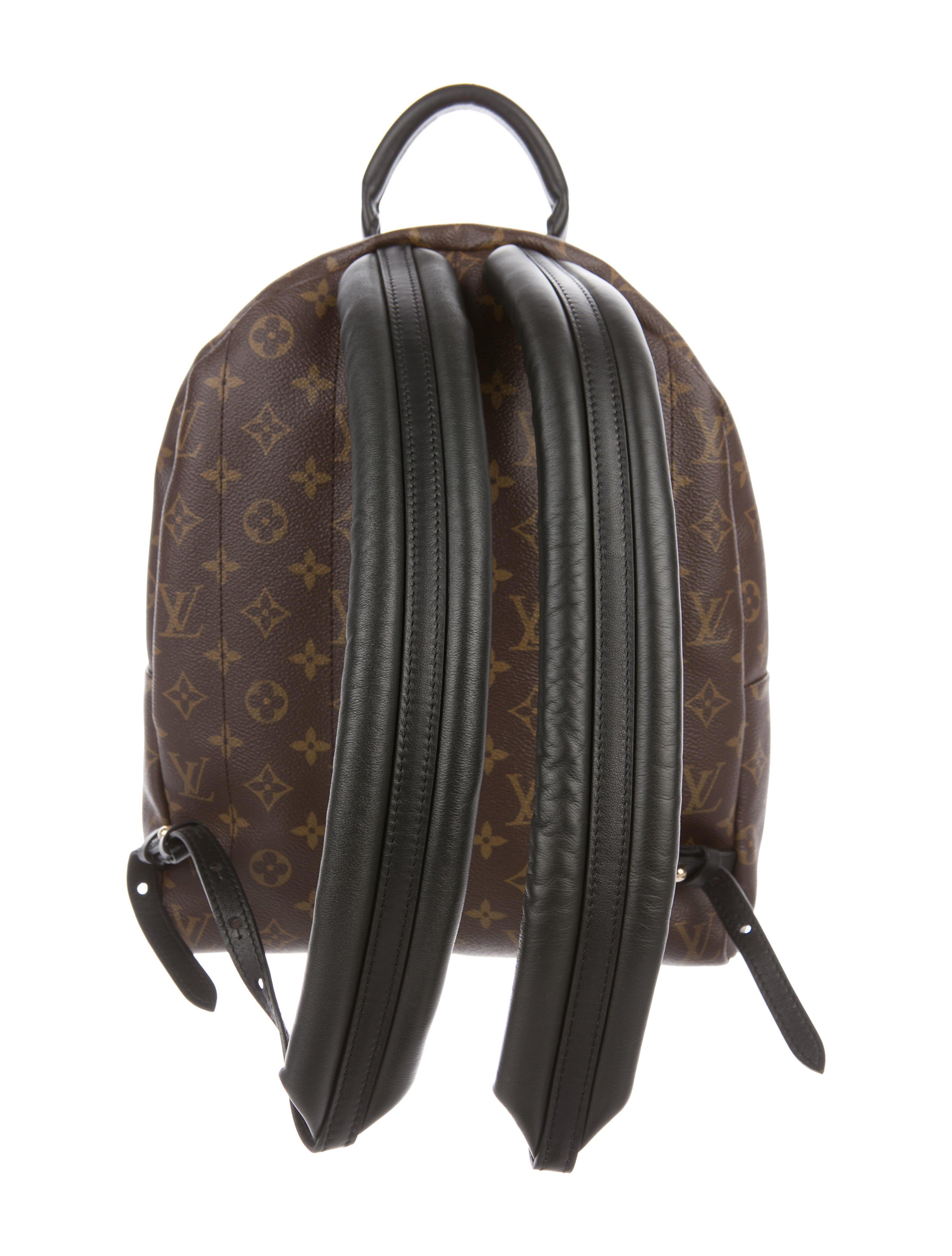 Lyst - Louis Vuitton 2016 Palm Springs Backpack Mm Brown in Natural