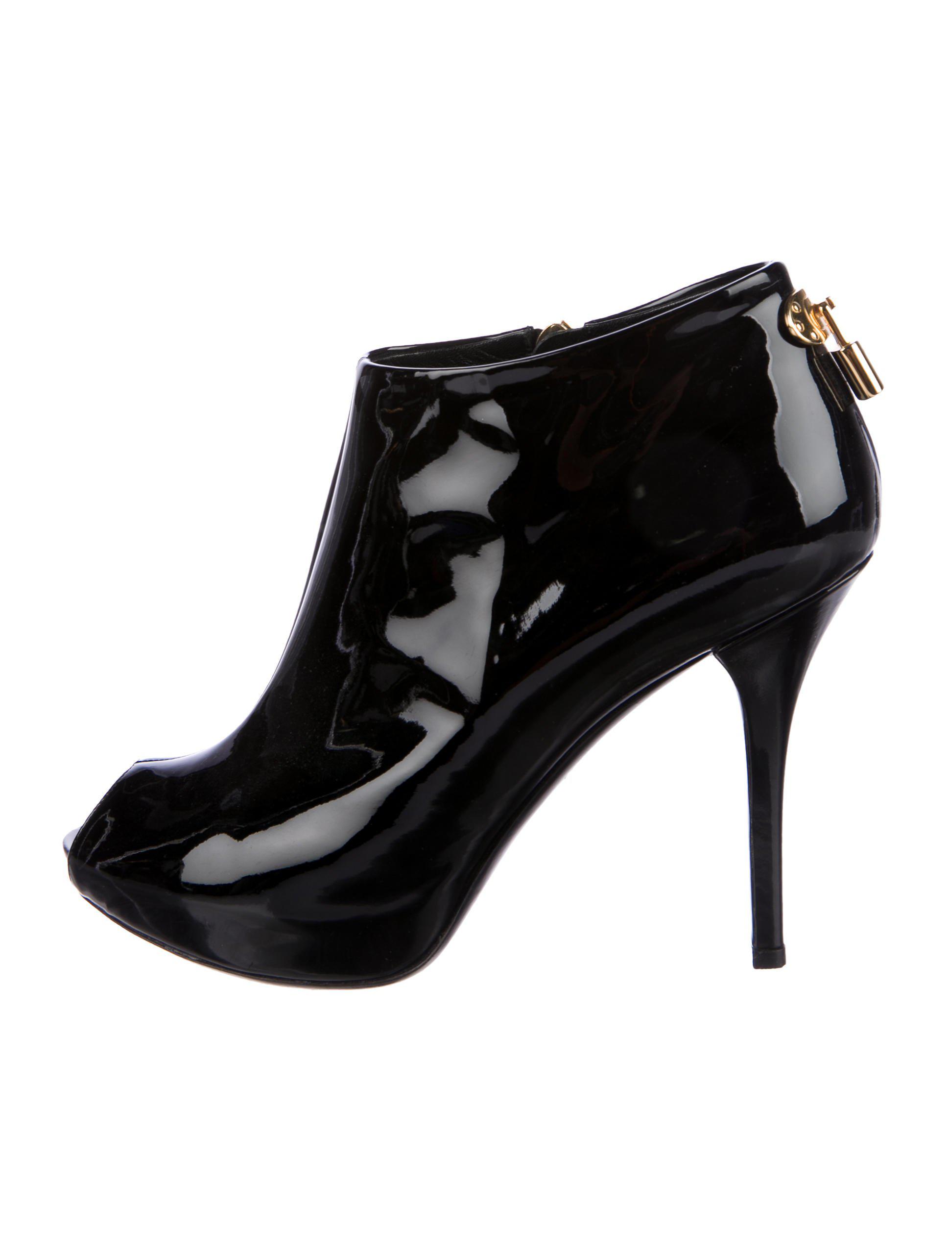 Lyst - Louis Vuitton Oh Really! Ankle Boots in Black