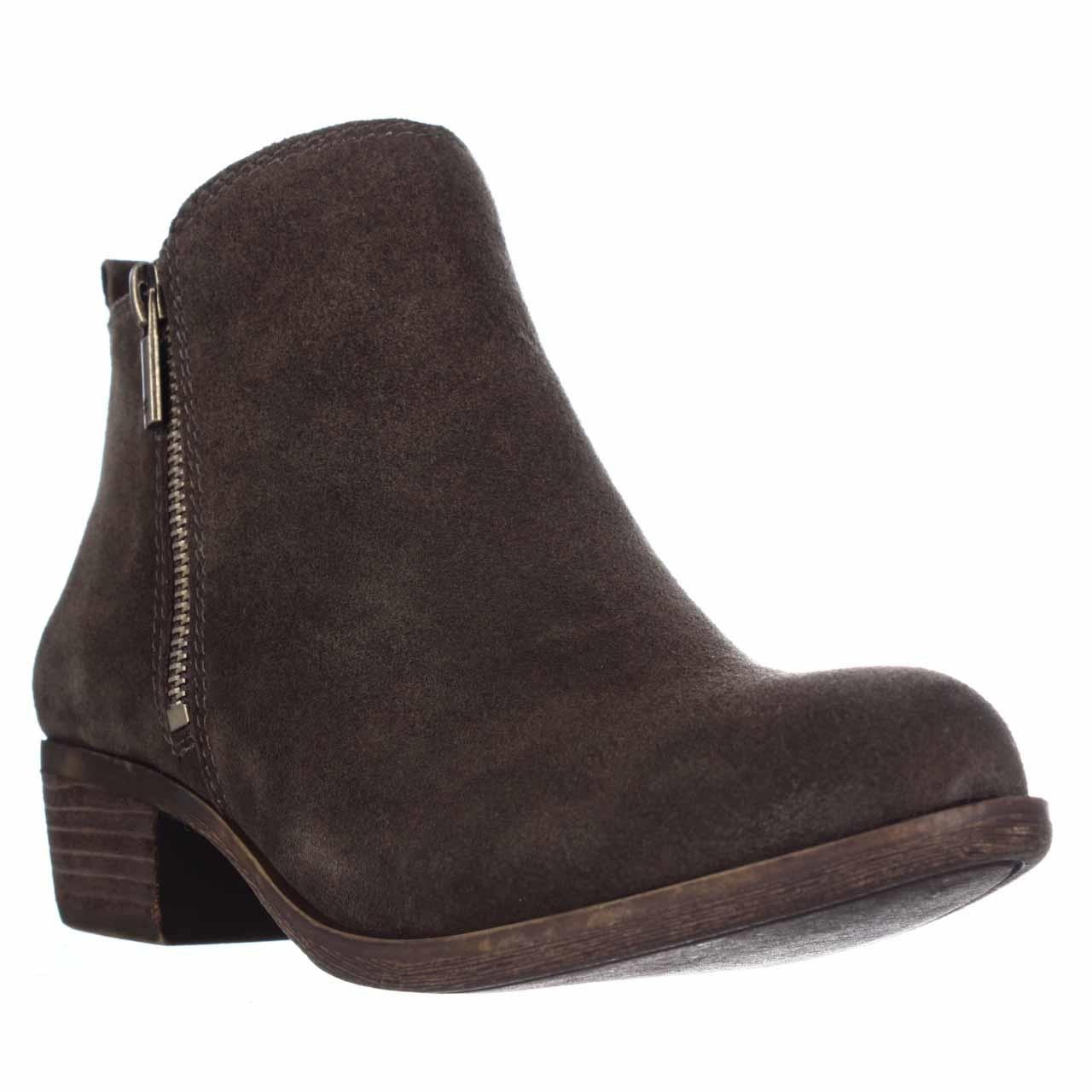 Lucky Brand Lucky Basel Side Zip Ankle Boots Lyst