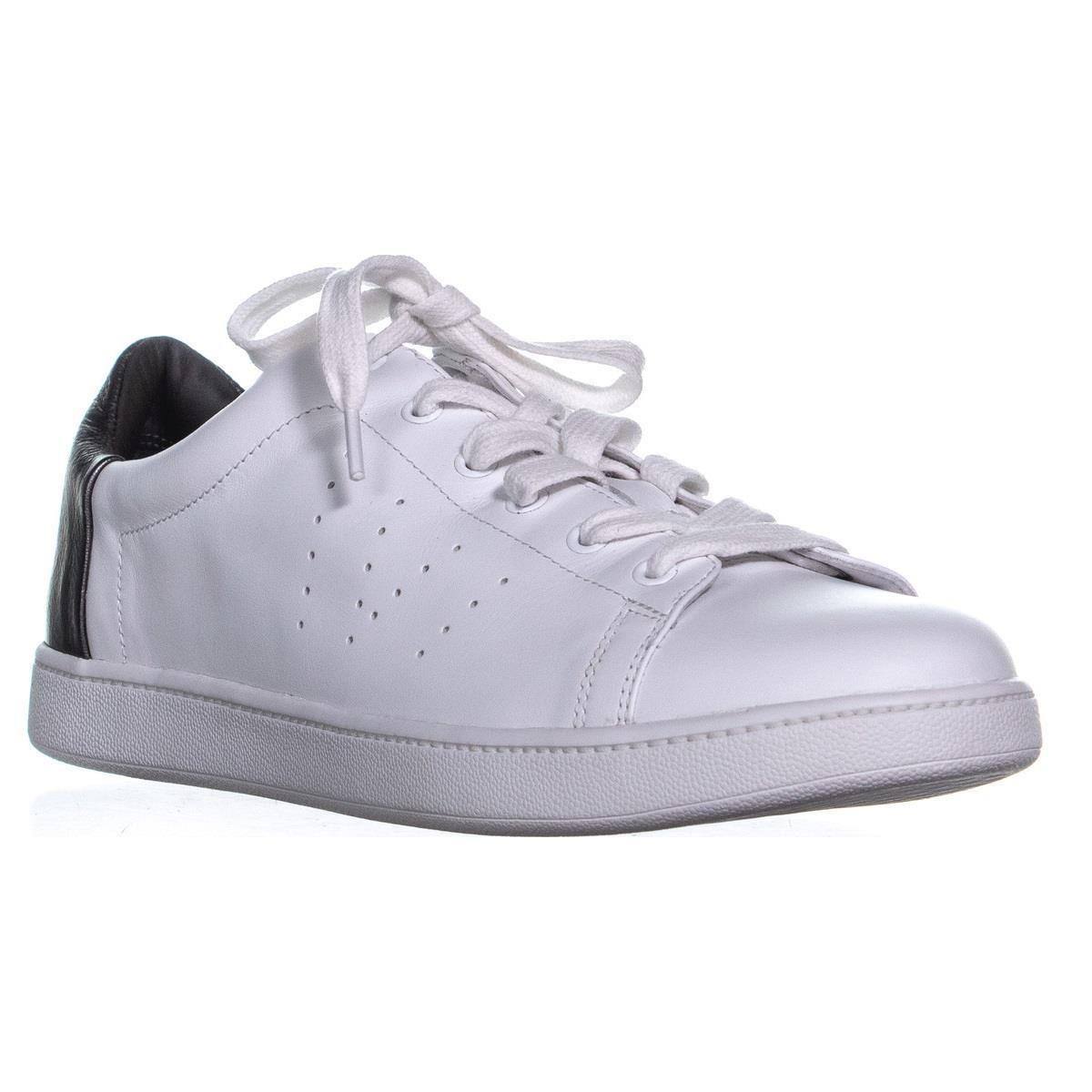 vince white leather shoes