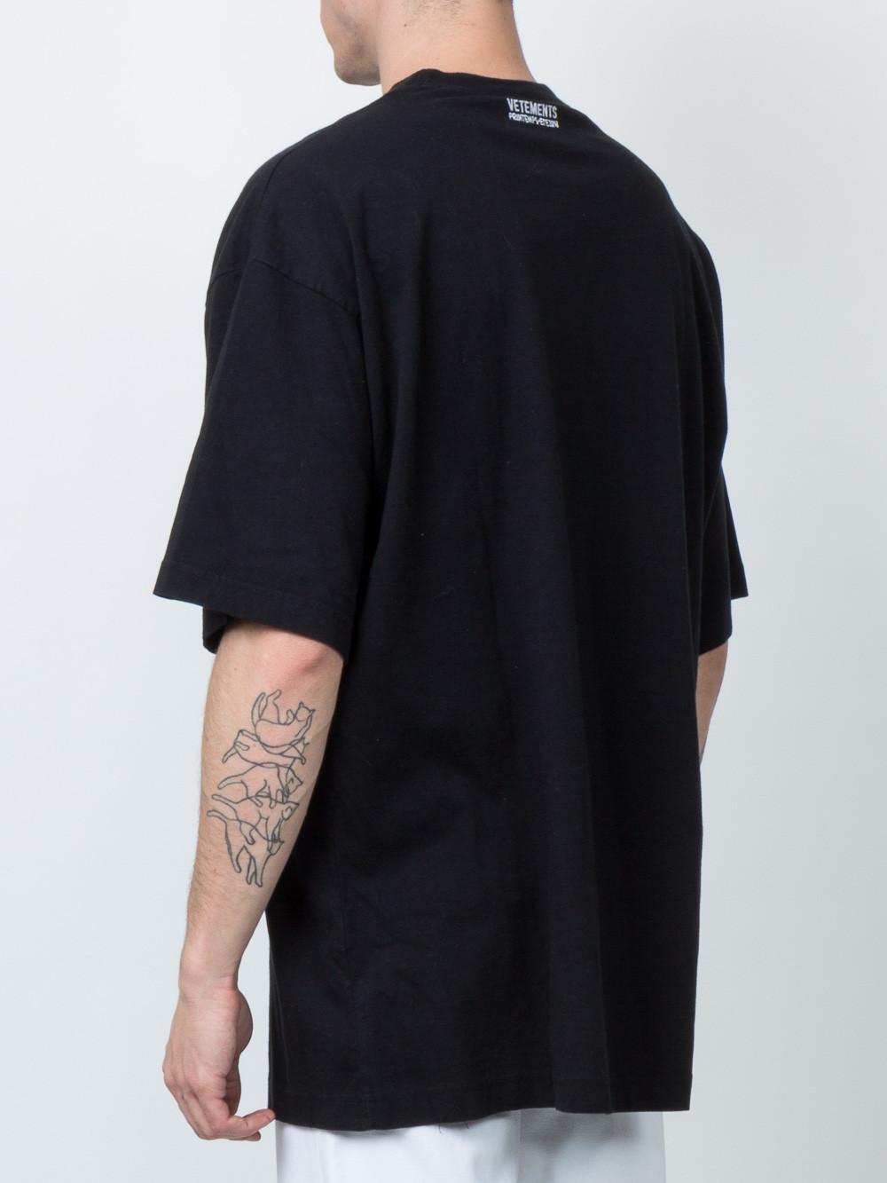 Lyst - Vetements Haute Couture Tee-shirt in Black for Men