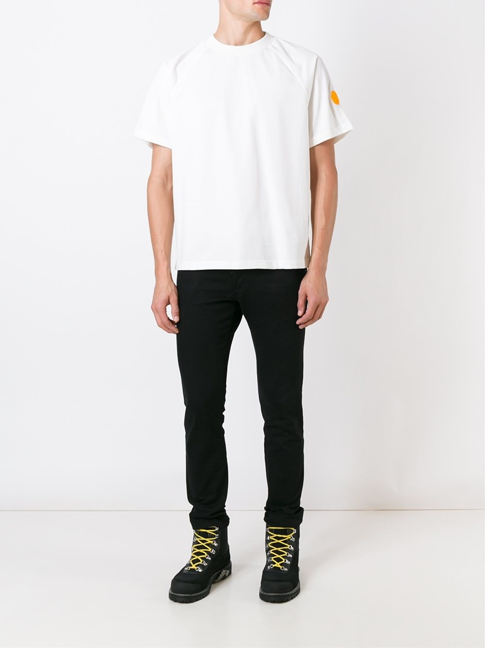 Moncler X Off-white Printed T-shirt in Multicolor for Men | Lyst