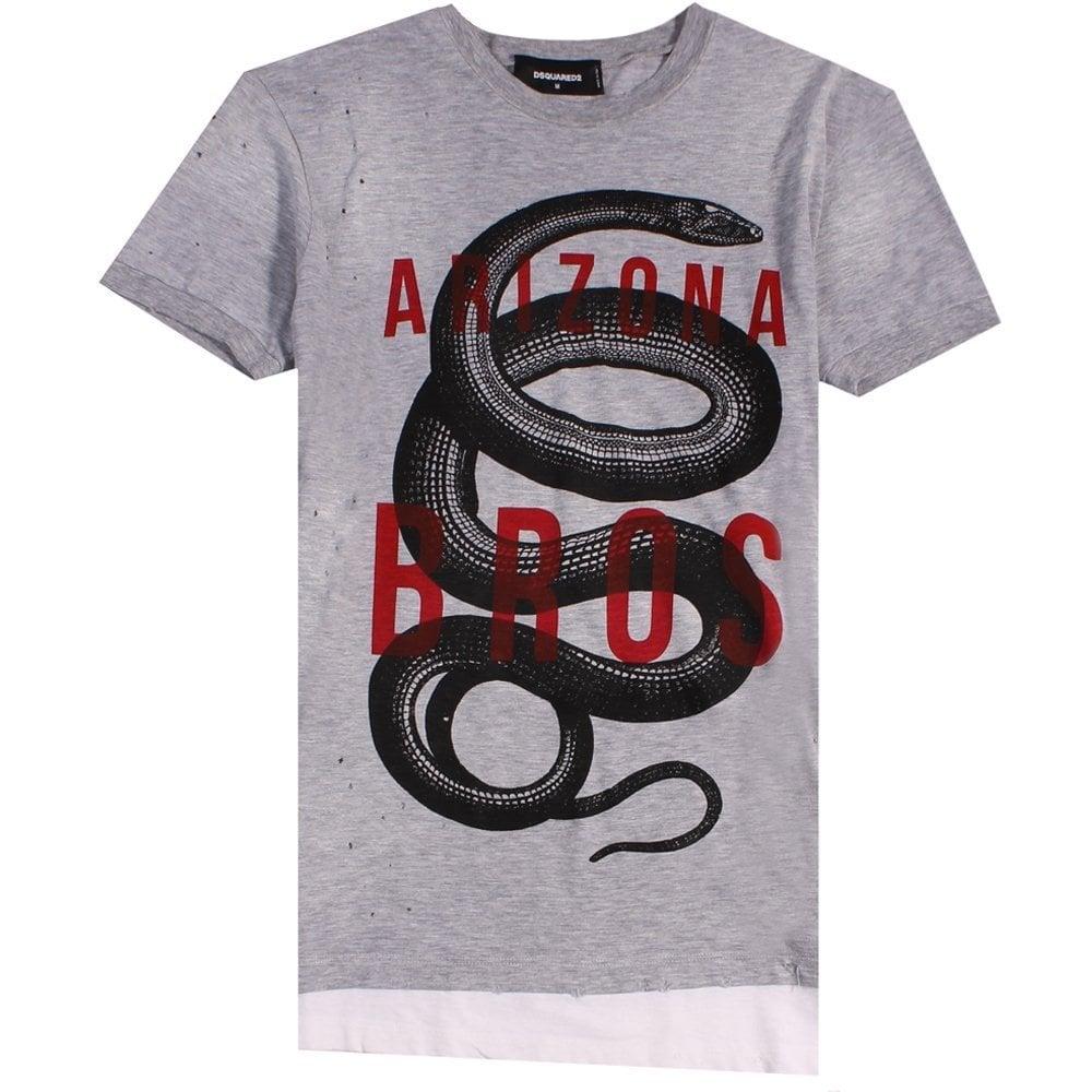 tee shirt dsquared2 serpent