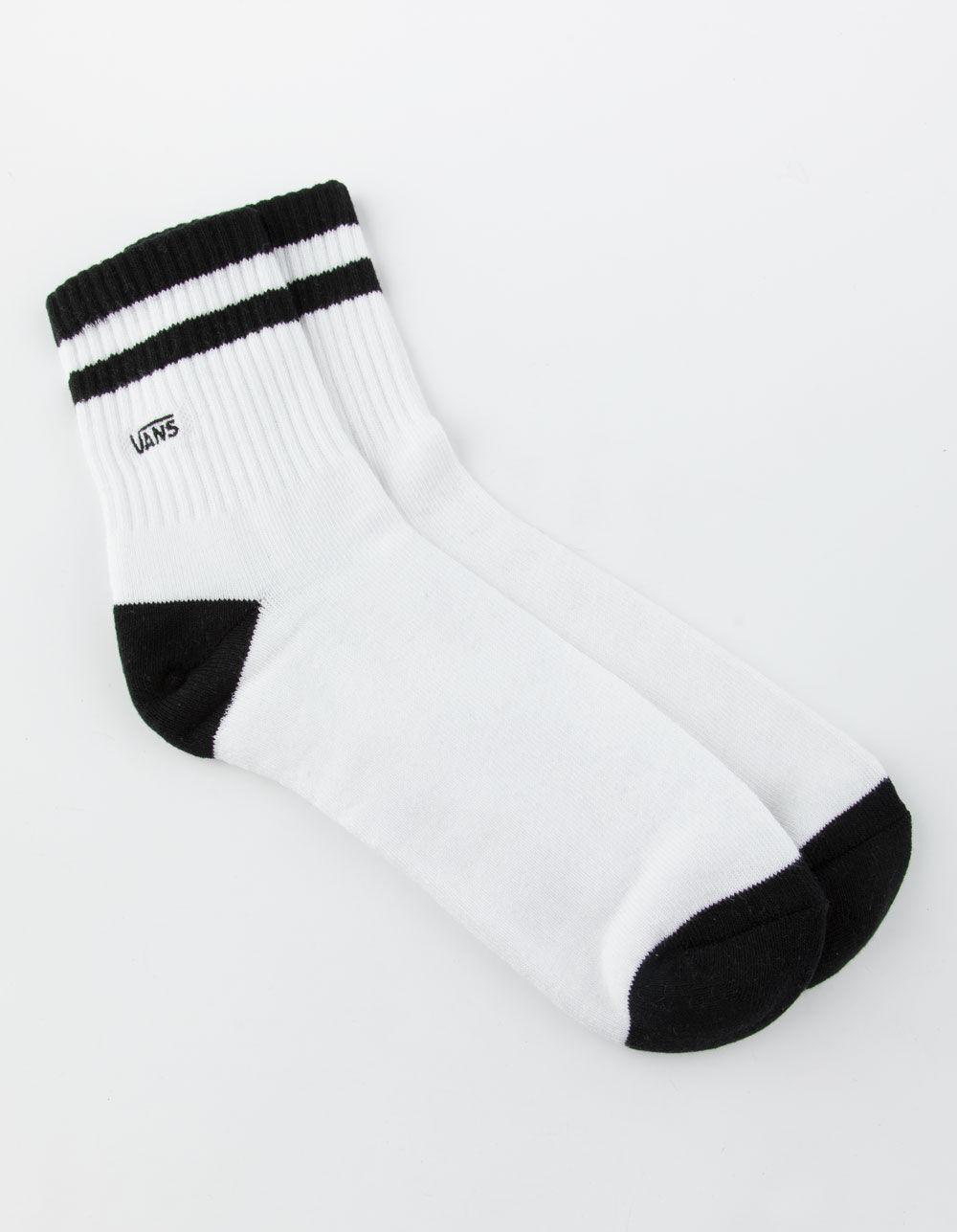Vans Half Crew Socks in White for Men Lyst