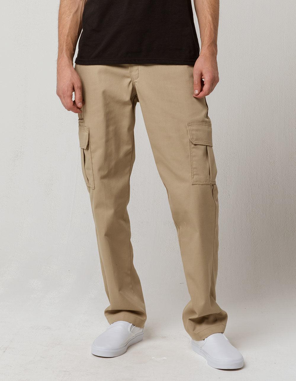 dickies cargo pants khaki