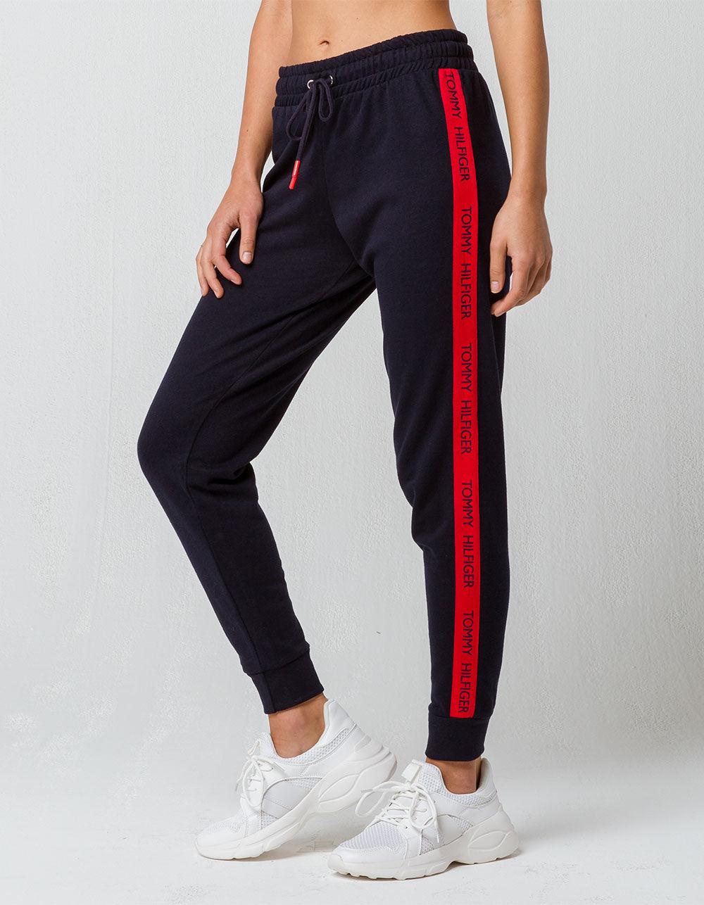 tommy hilfiger logo pants