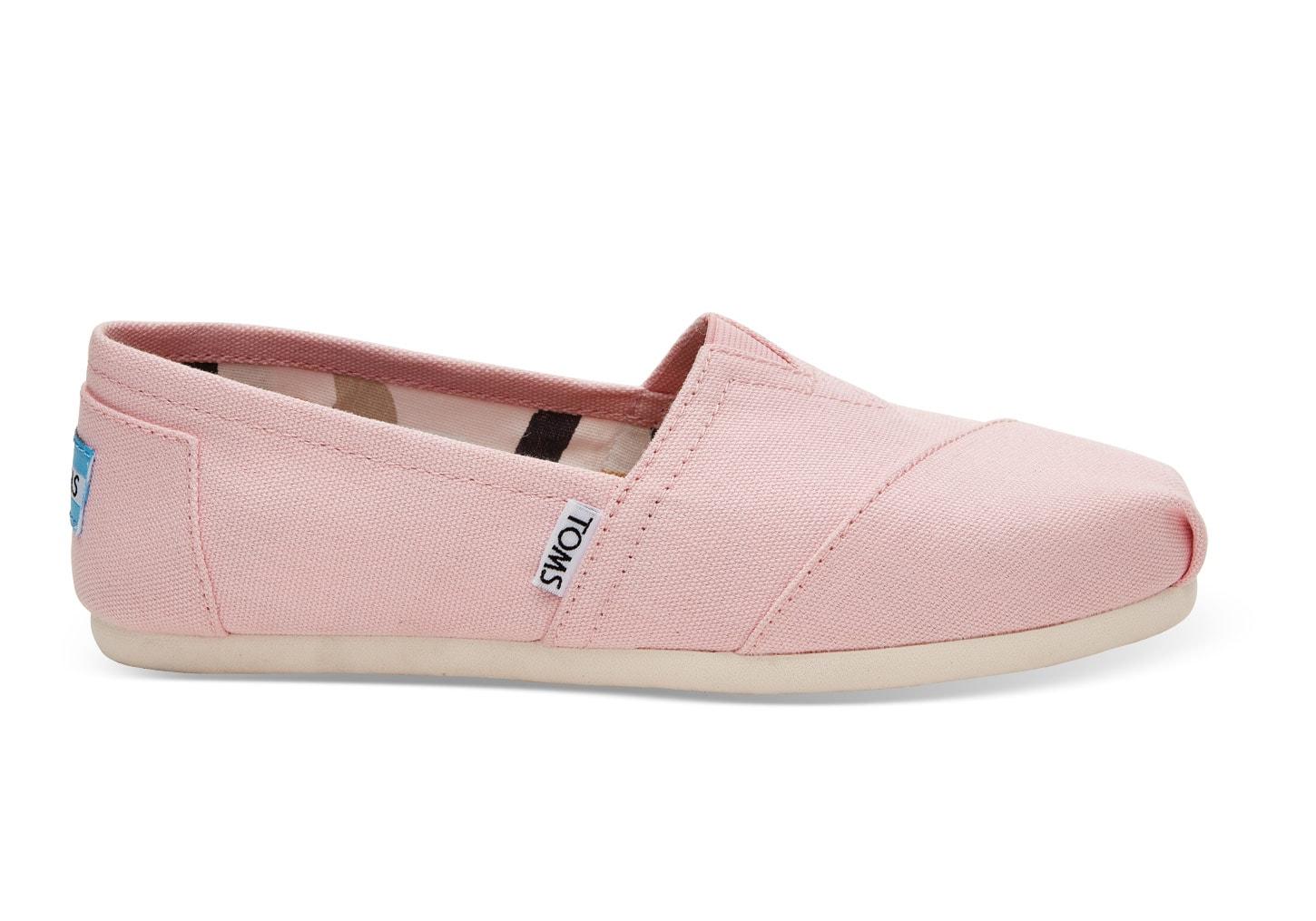 Toms Pink Icing Canvas Women's Classics in Pink | Lyst