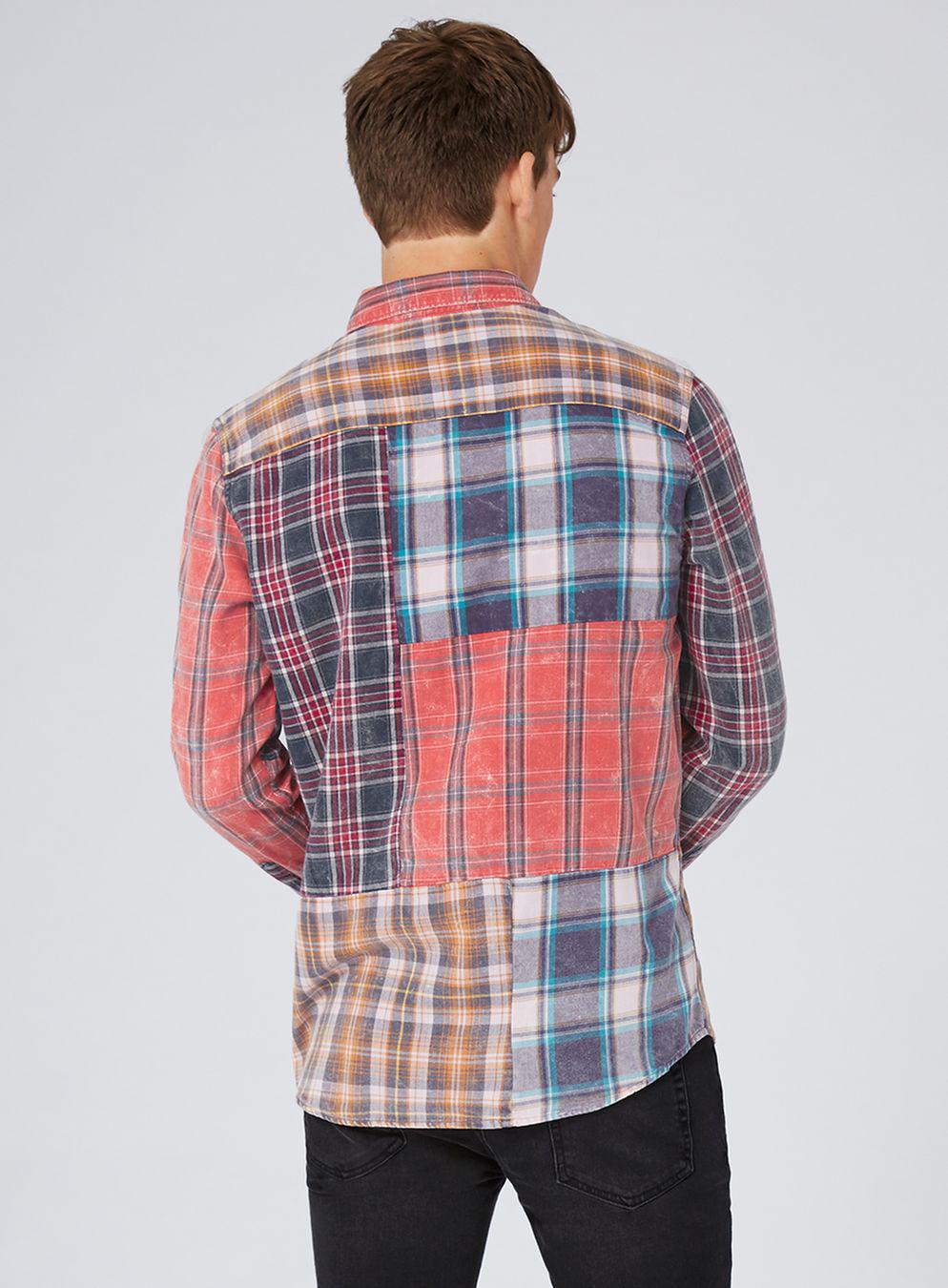 topman checked shirt