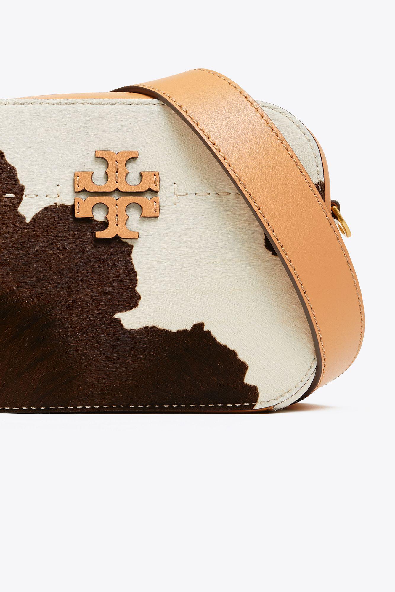 tory burch cow hide purse