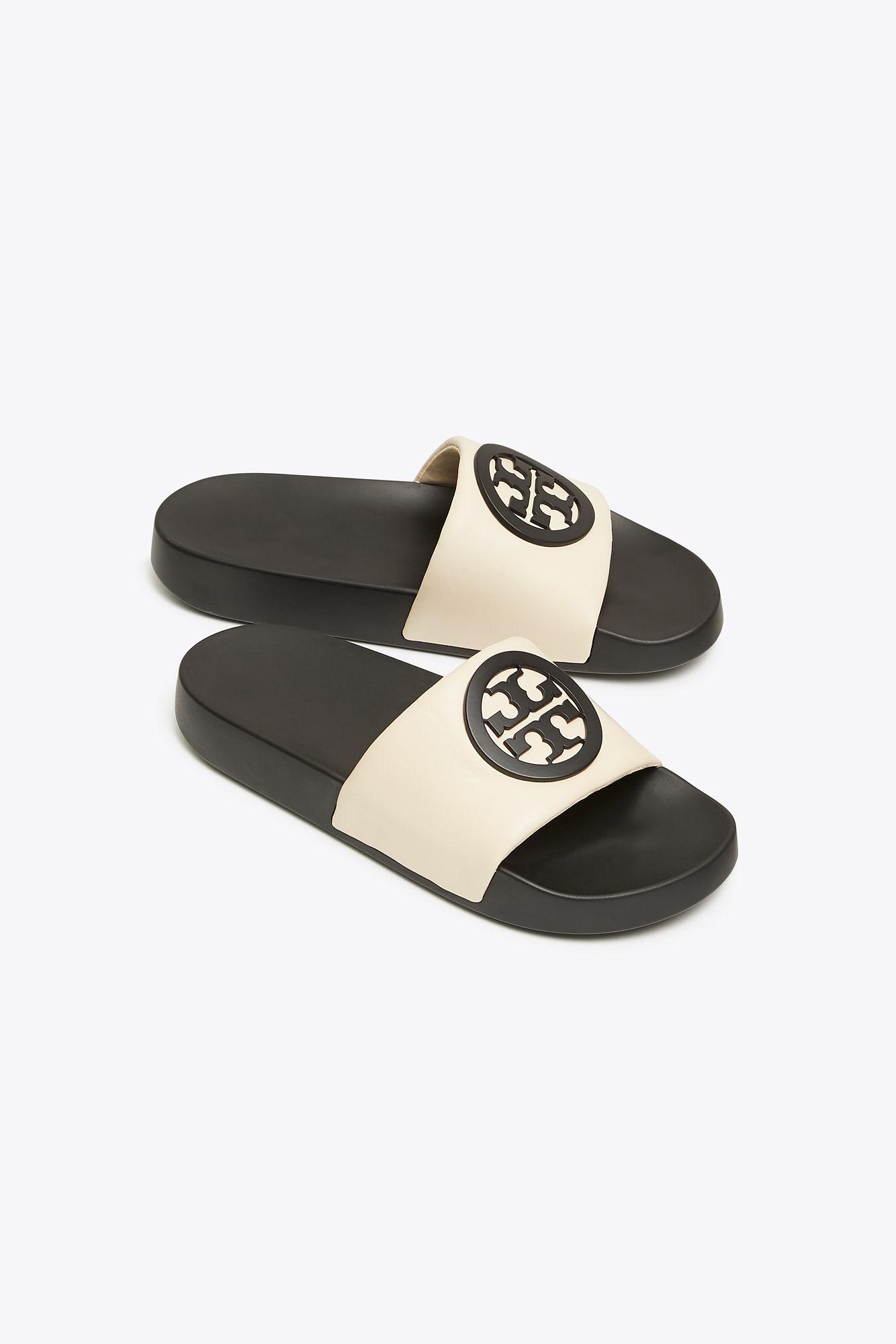 Lyst - Tory Burch Lina Slide in Black