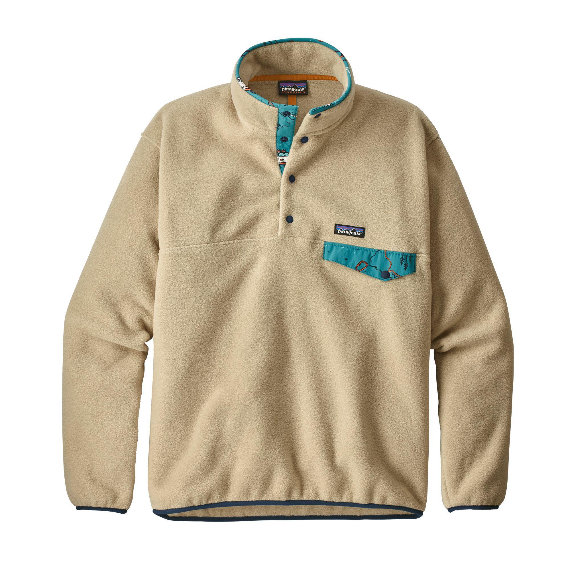 Lyst - Patagonia Lightweight Synchilla® Snap-t® Fleece Pullover for Men