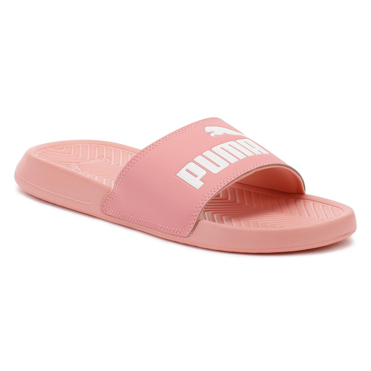 orange puma slides