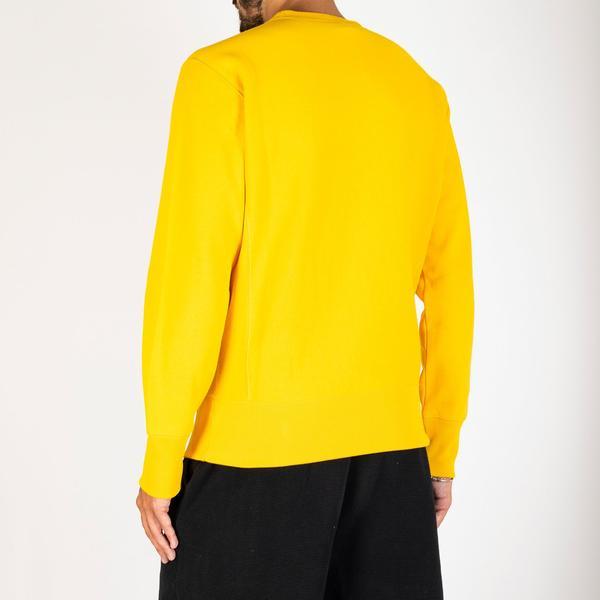 Champion Yellow Crewneck Sweatshirt in Yellow for Men - Lyst