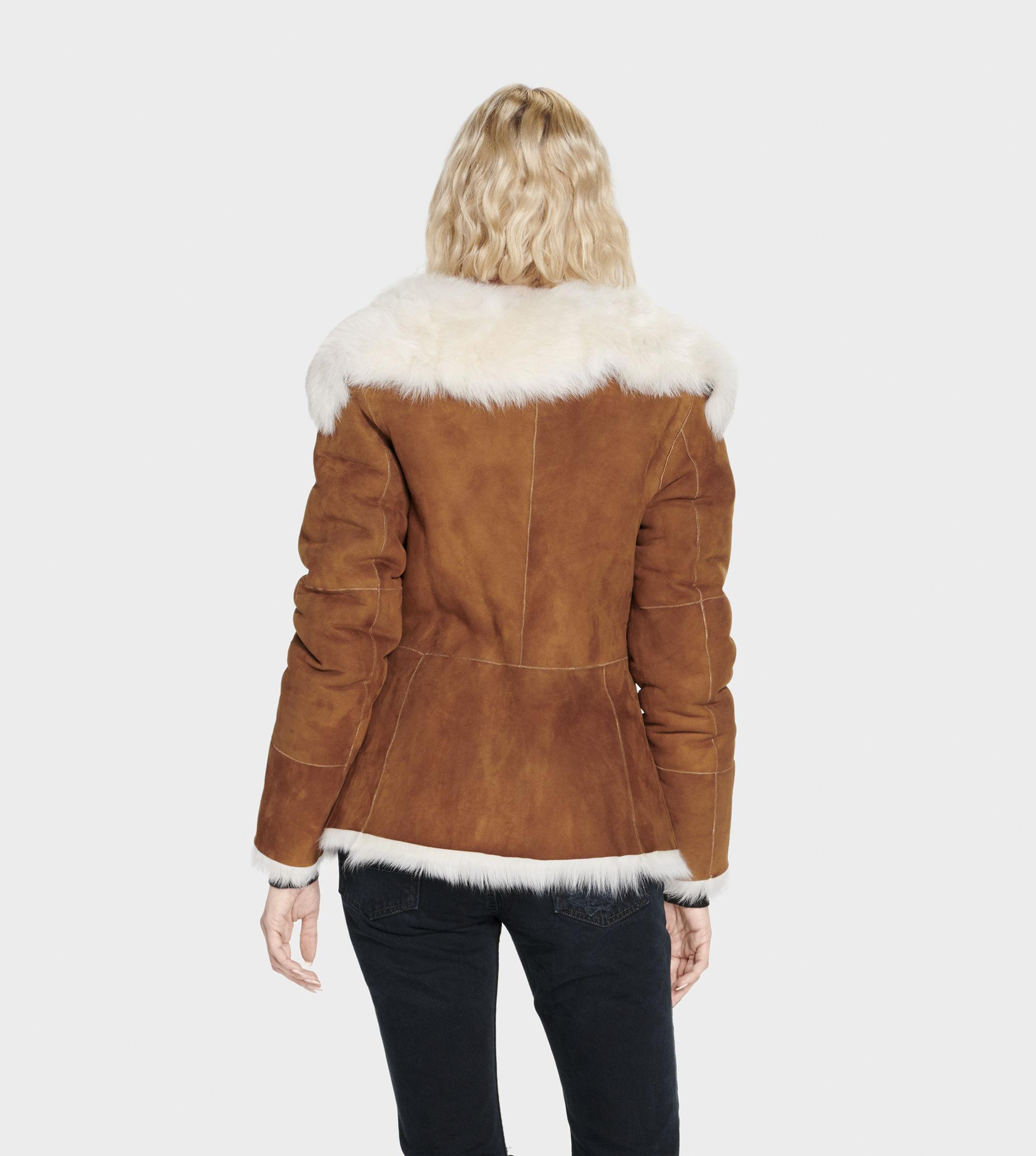 UGG Women's Karlene Toscana Jacket in Brown Lyst