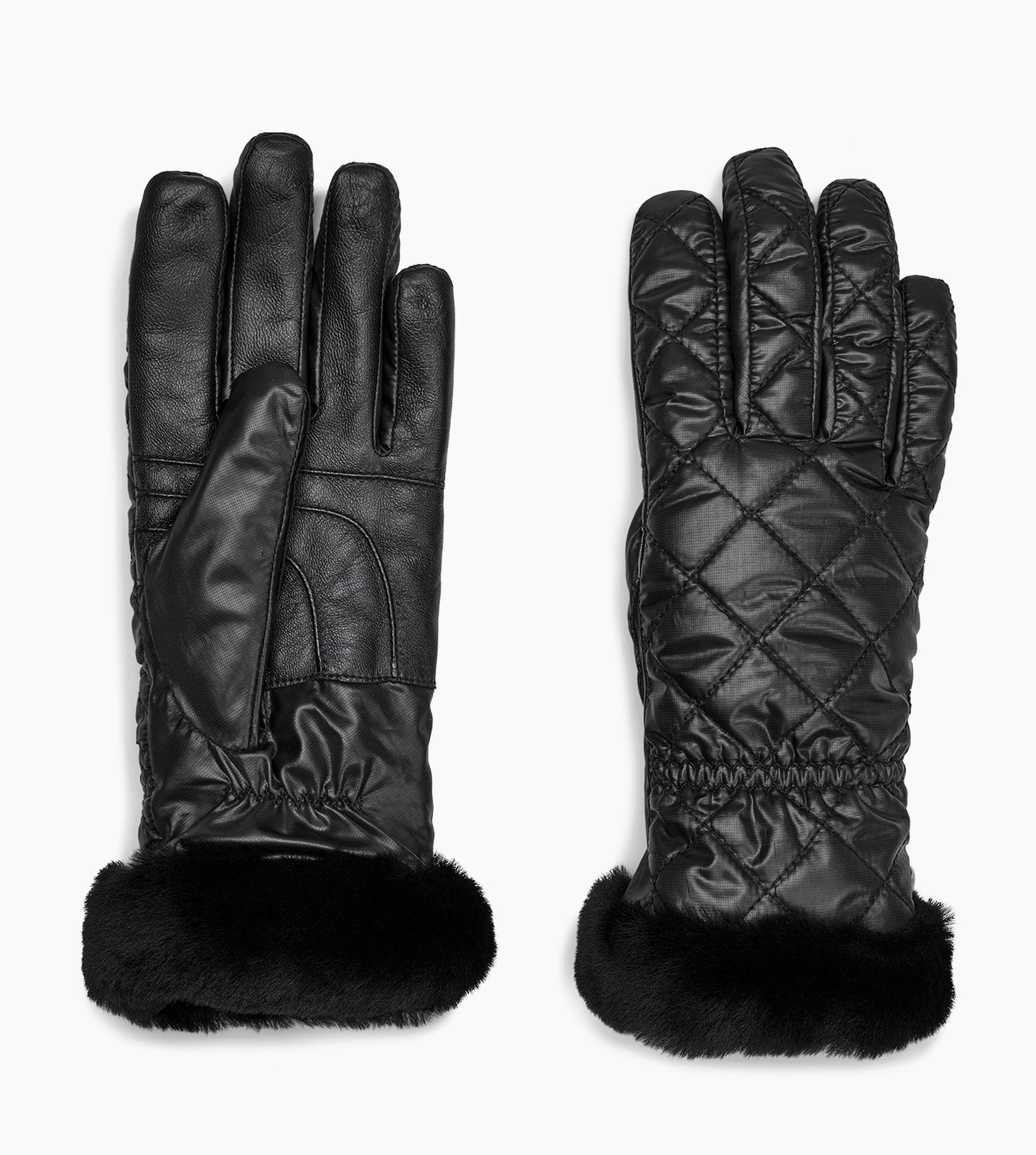 UGG Quilted All Weather Glove Quilted All Weather Glove in Black Lyst