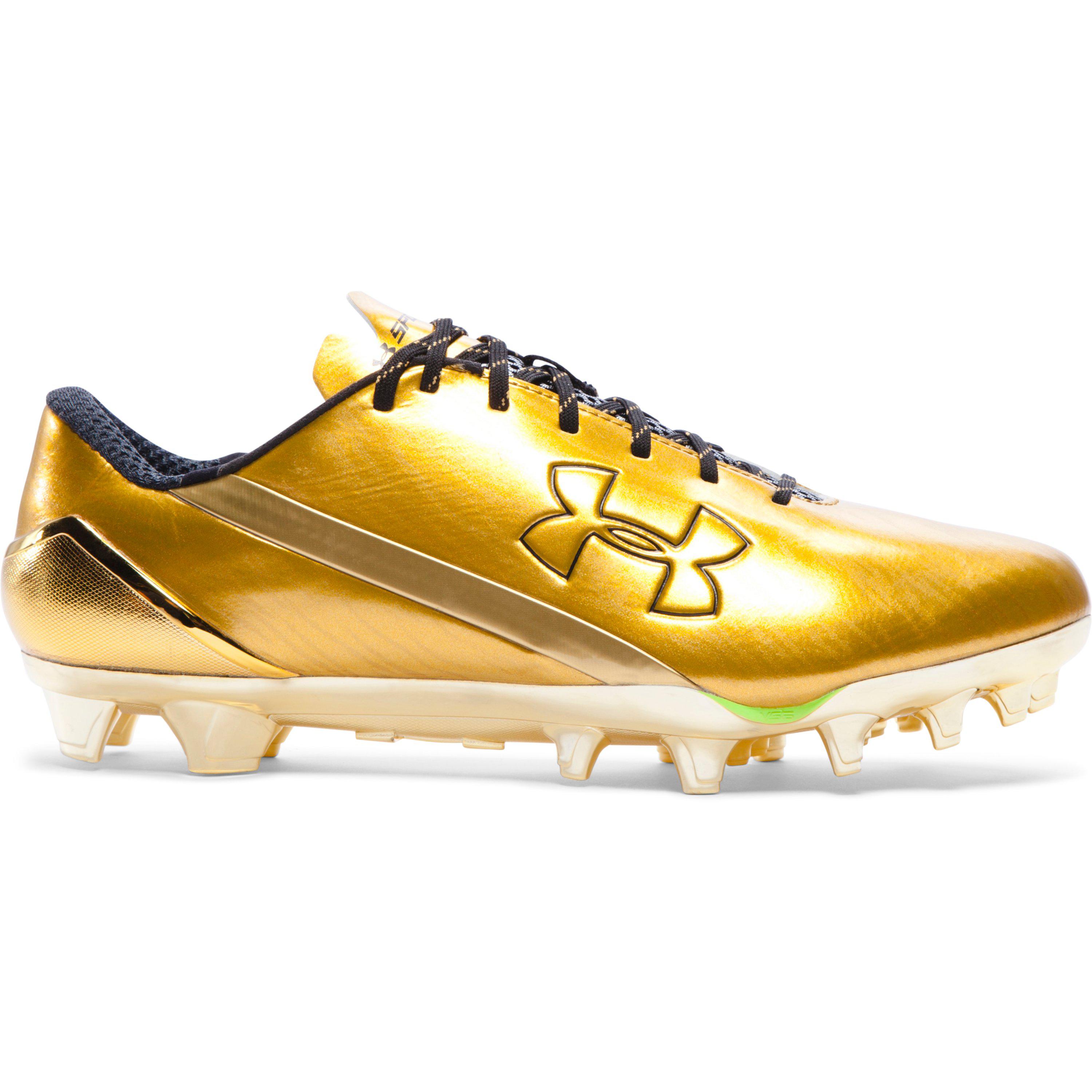 all gold highlight cleats