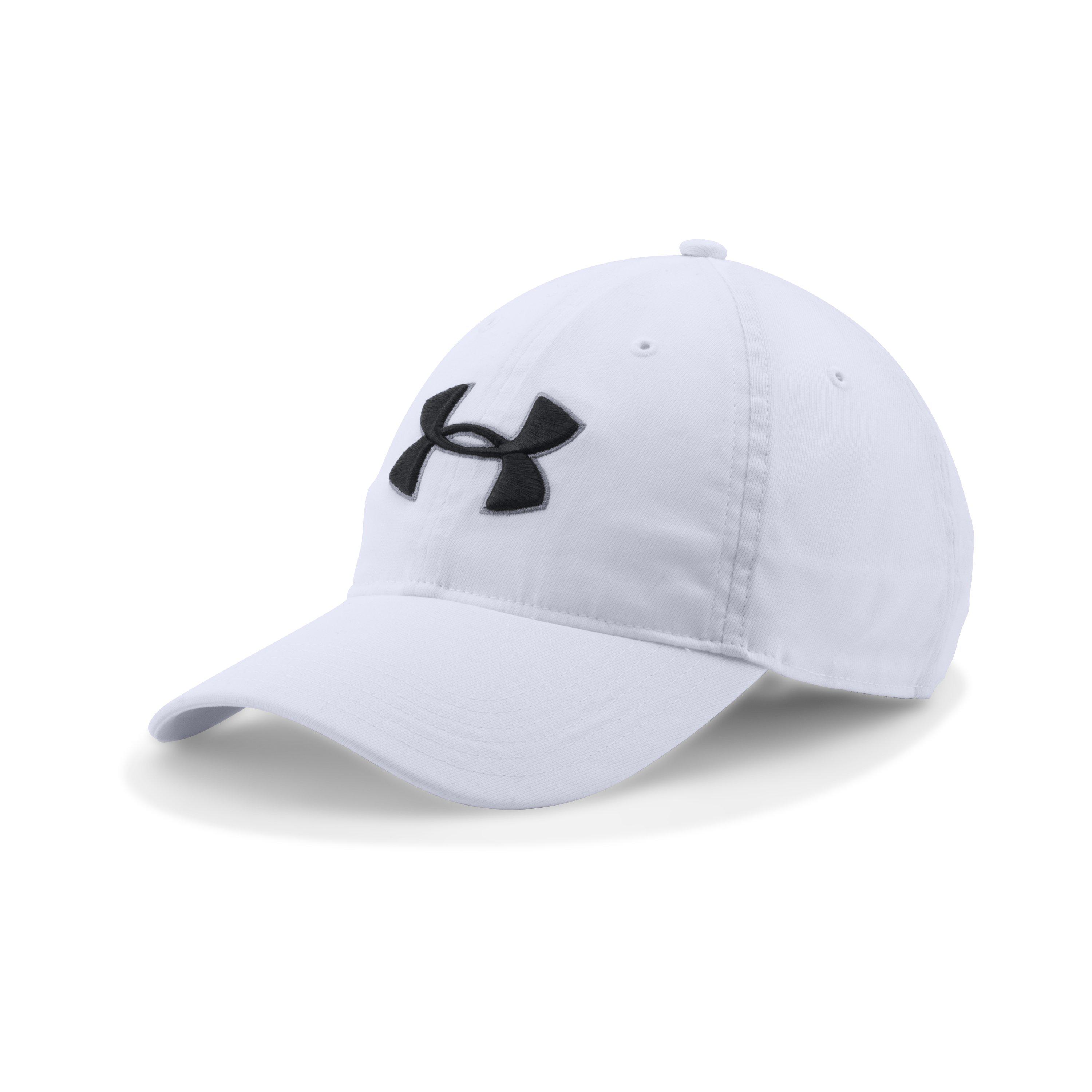 under armour white baseball cap