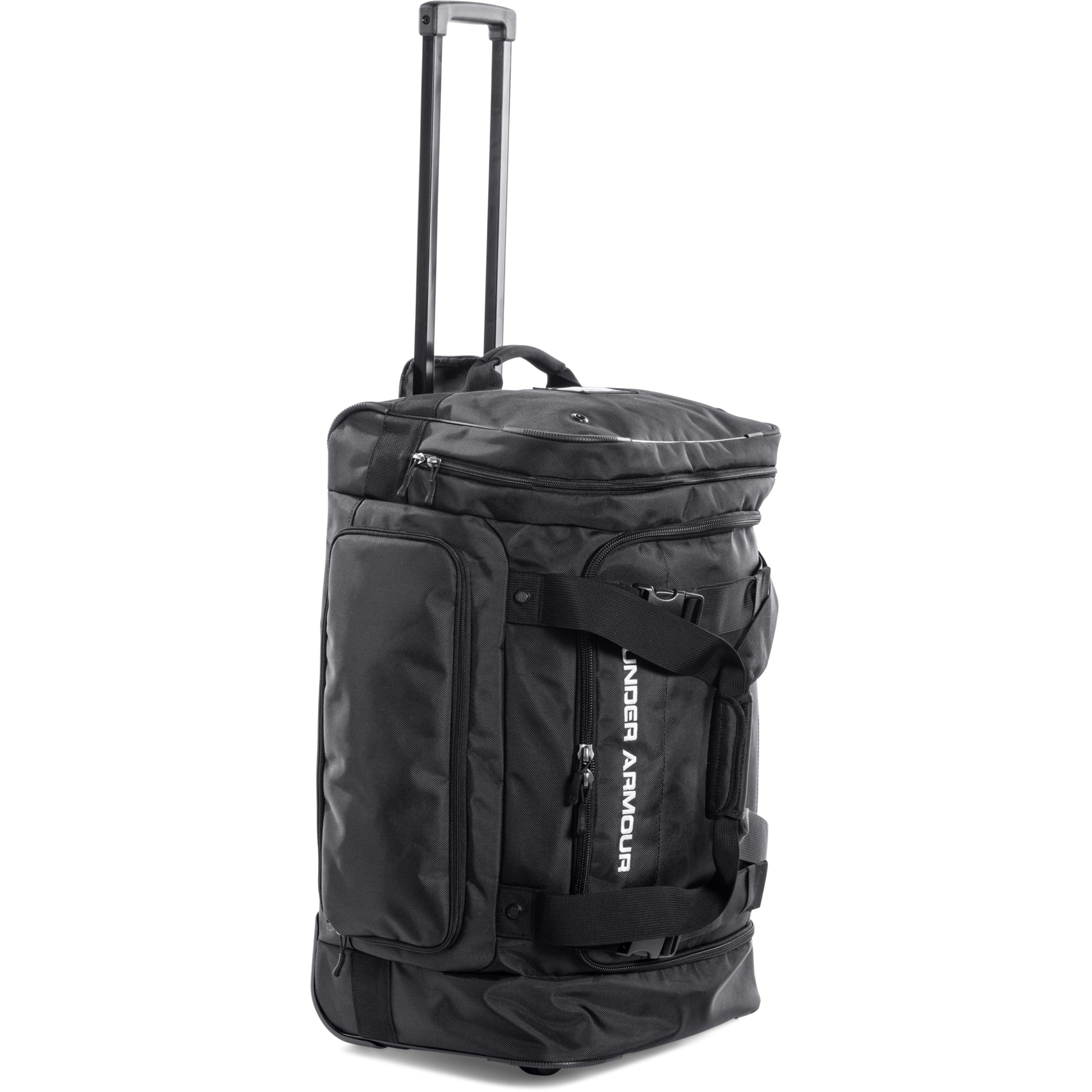 Lyst Under Armour Ua Road Xl Wheeled Duffle In Black For Men Gallery