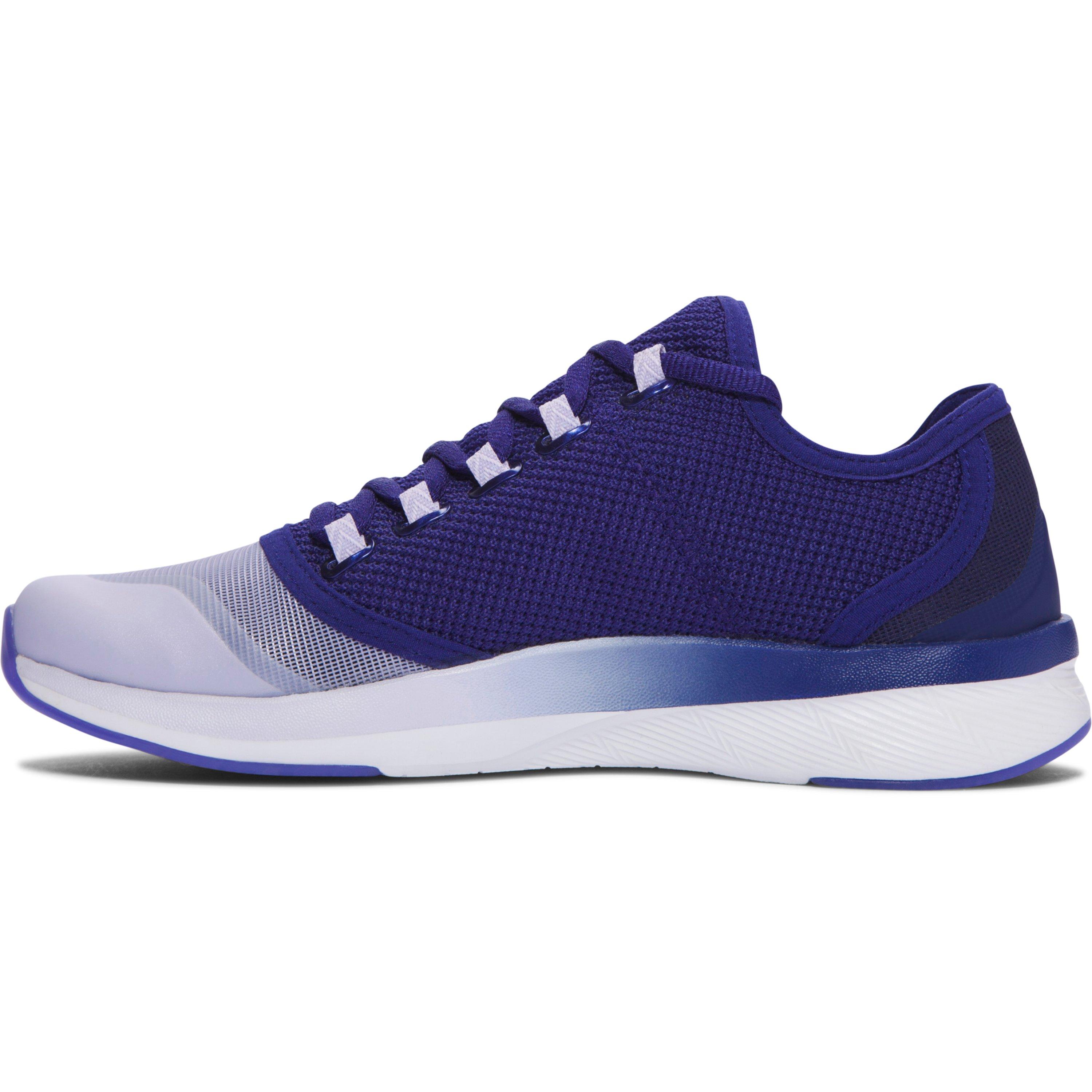 Lyst - Under Armour Women's Ua Charged Push Training Shoes in Purple