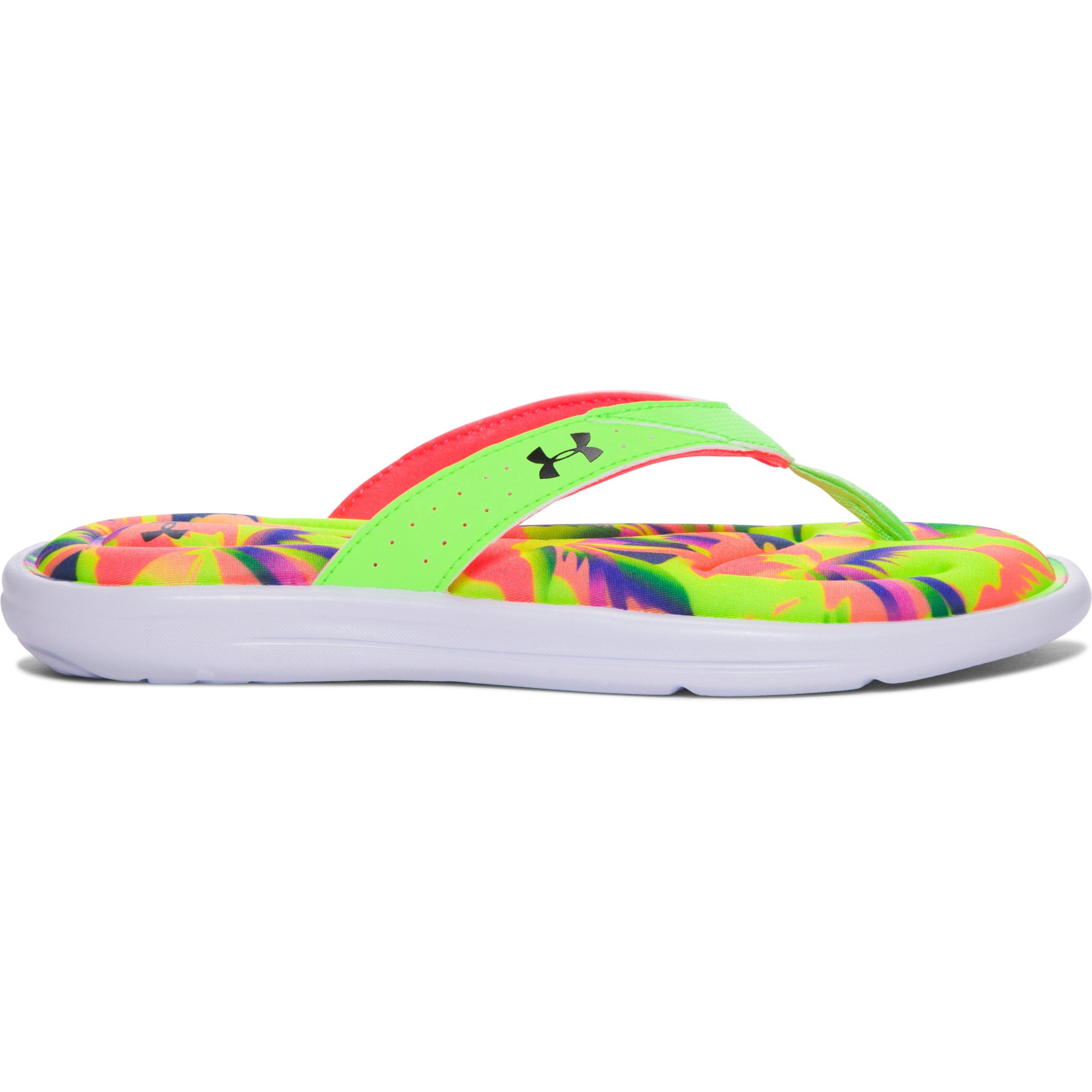 under armour women's marbella v flip flops