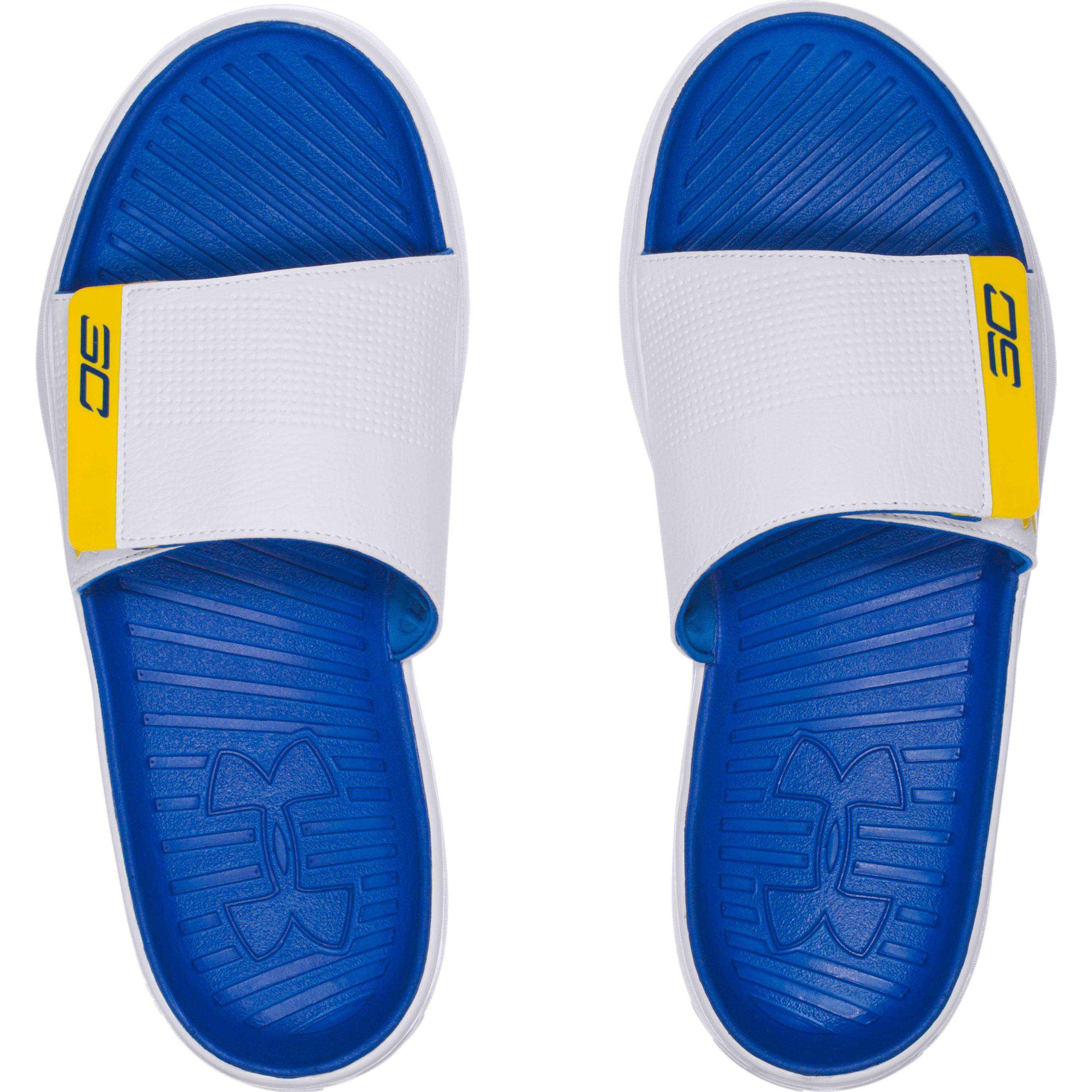 under armour curry slides