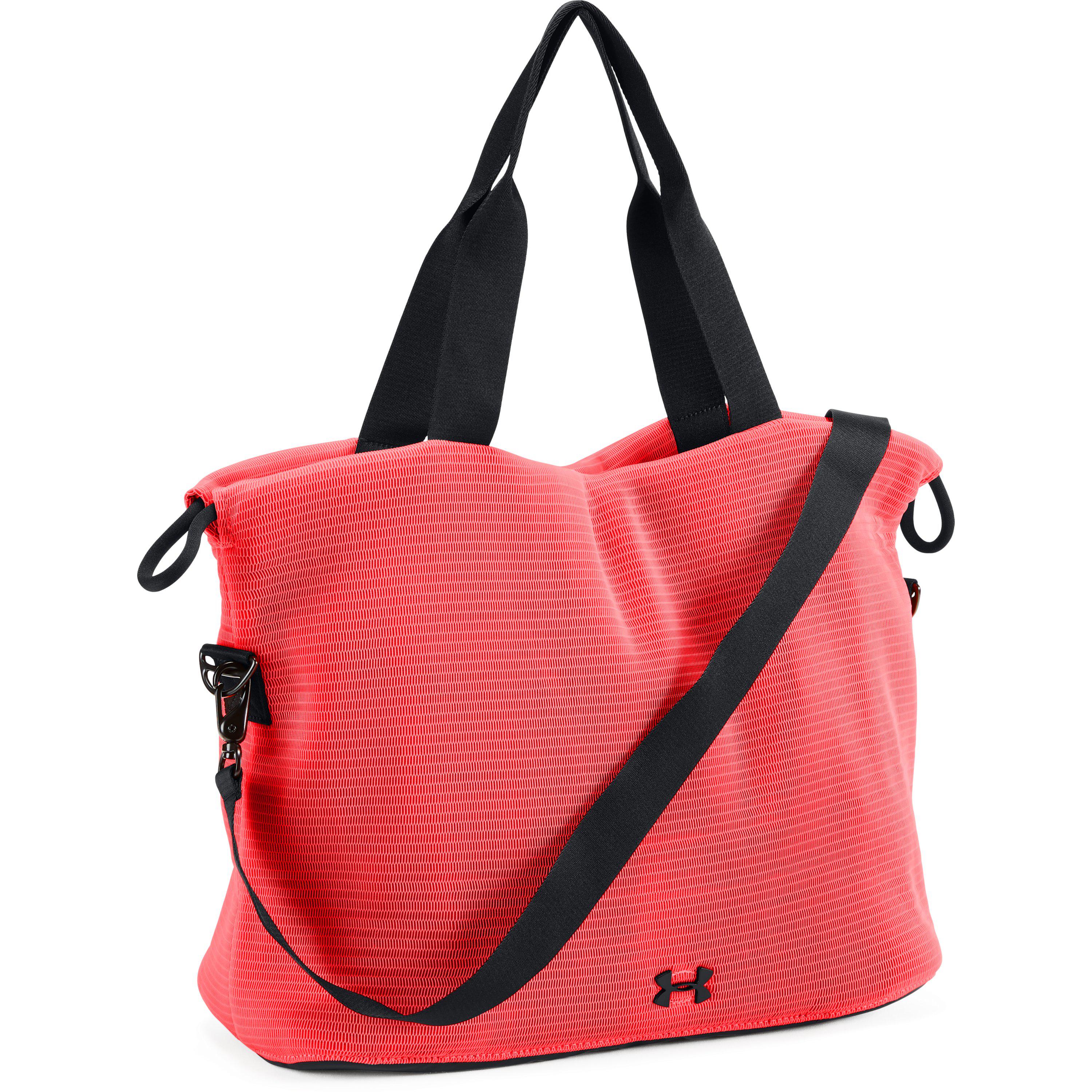 Lyst Under Armour Women S Ua Cinch Mesh Tote In Red Gallery