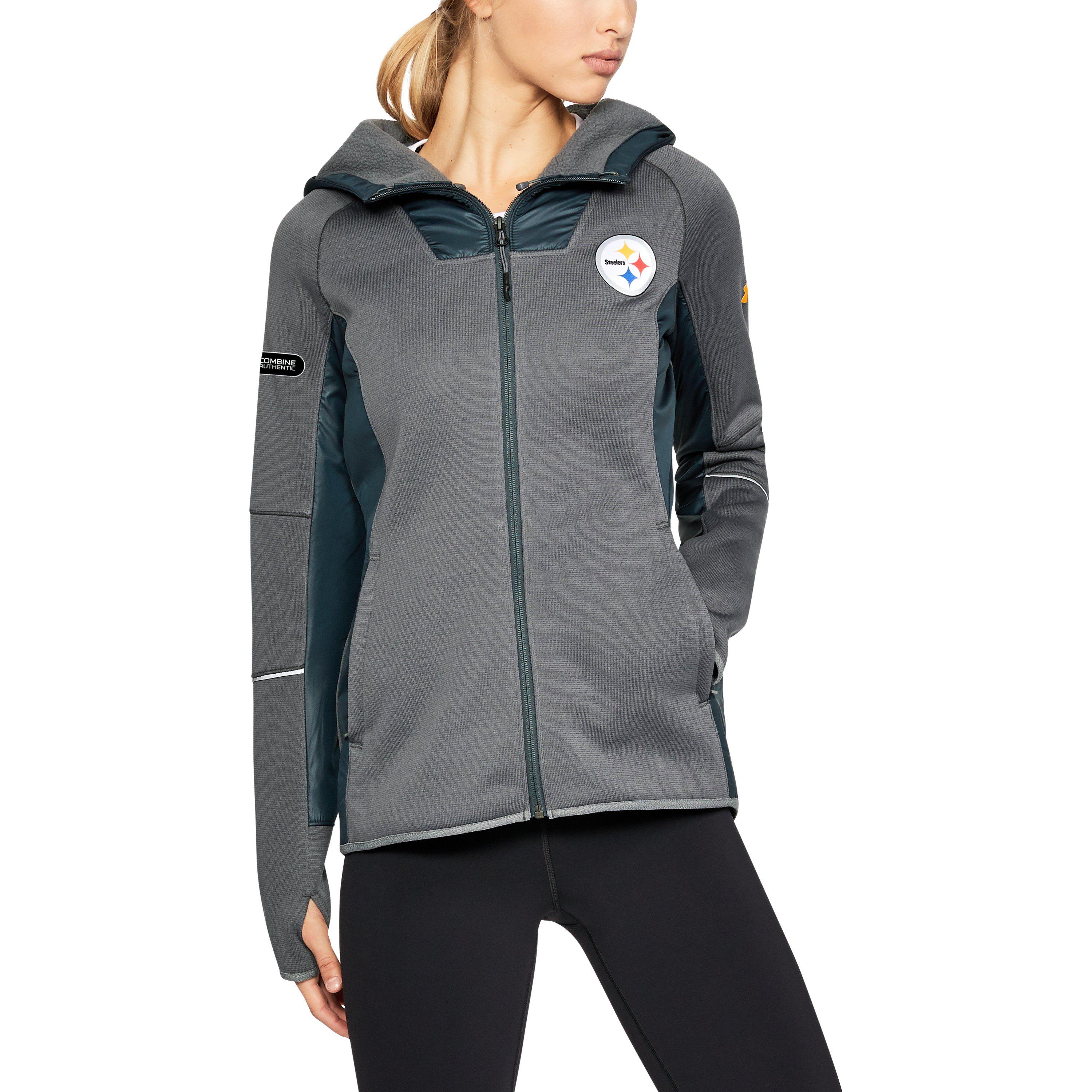 under armour swacket women silver