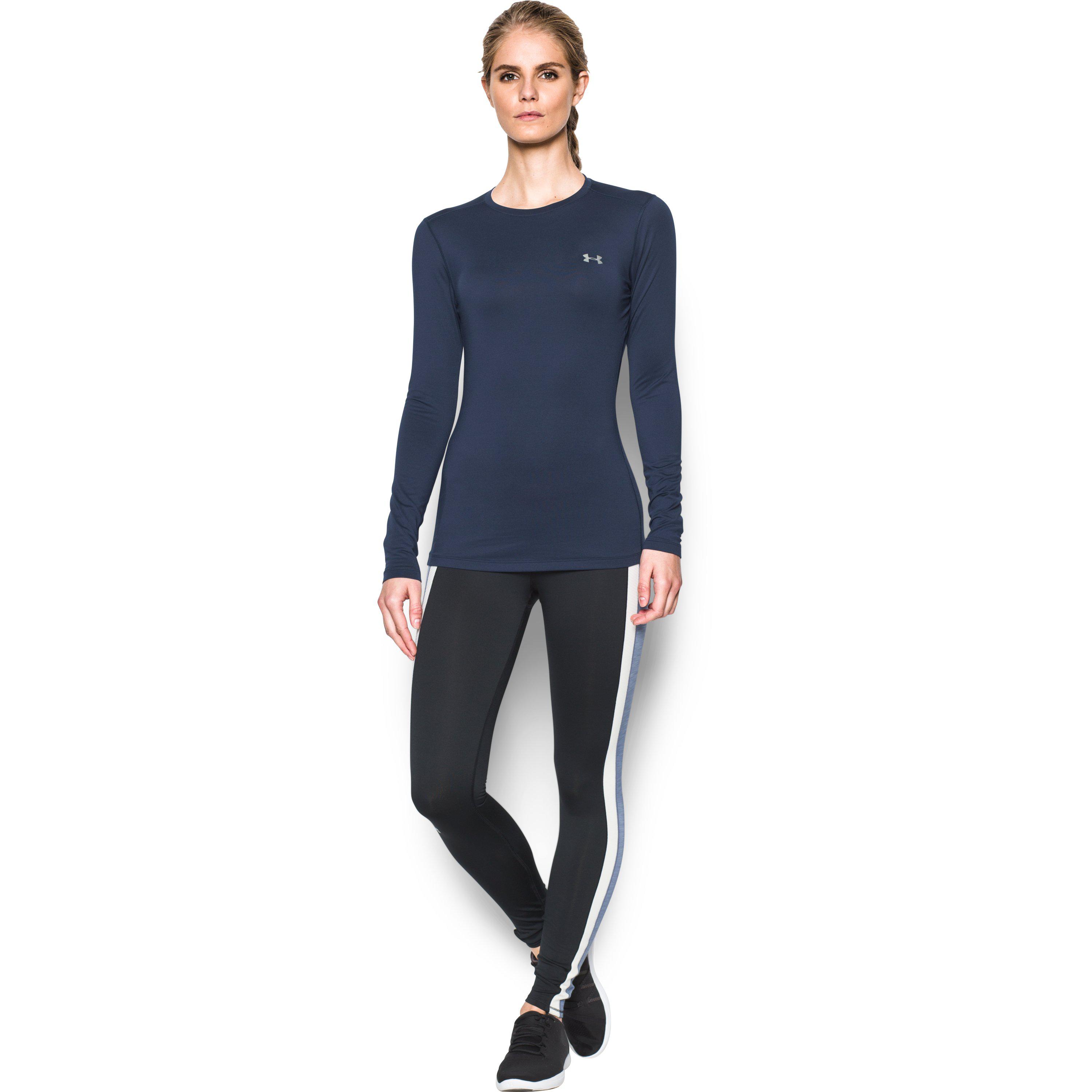 under armour coldgear fitted crew womens