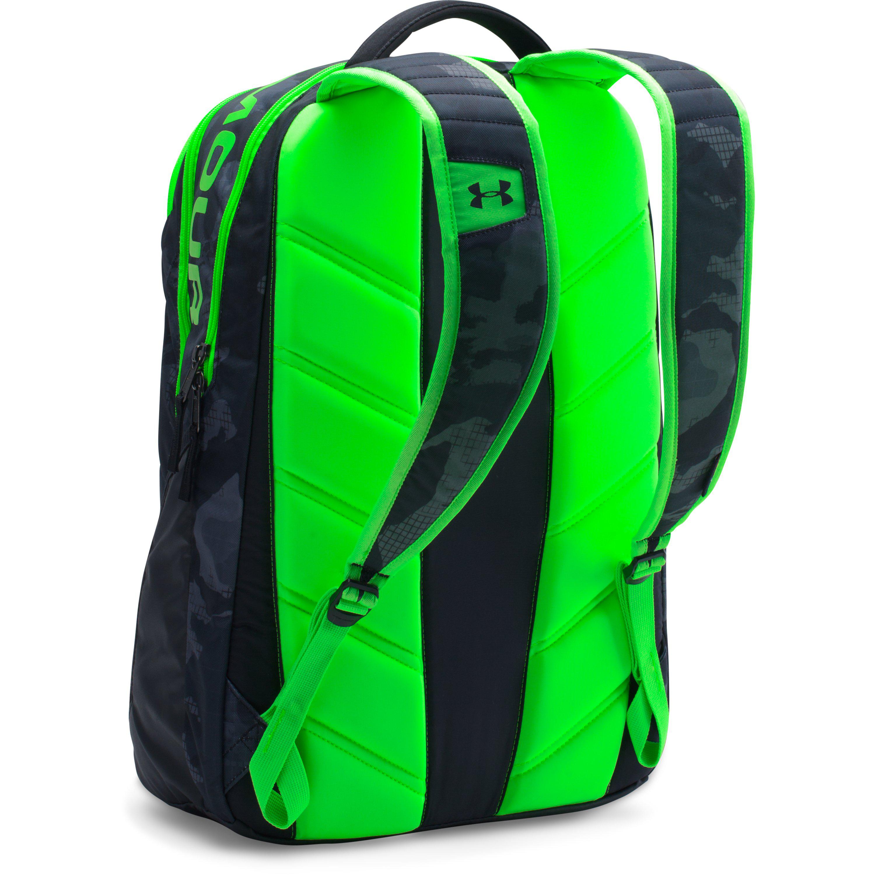 Lyst Under Armour Ua Storm Big Logo Iv Backpack in Green for Men
